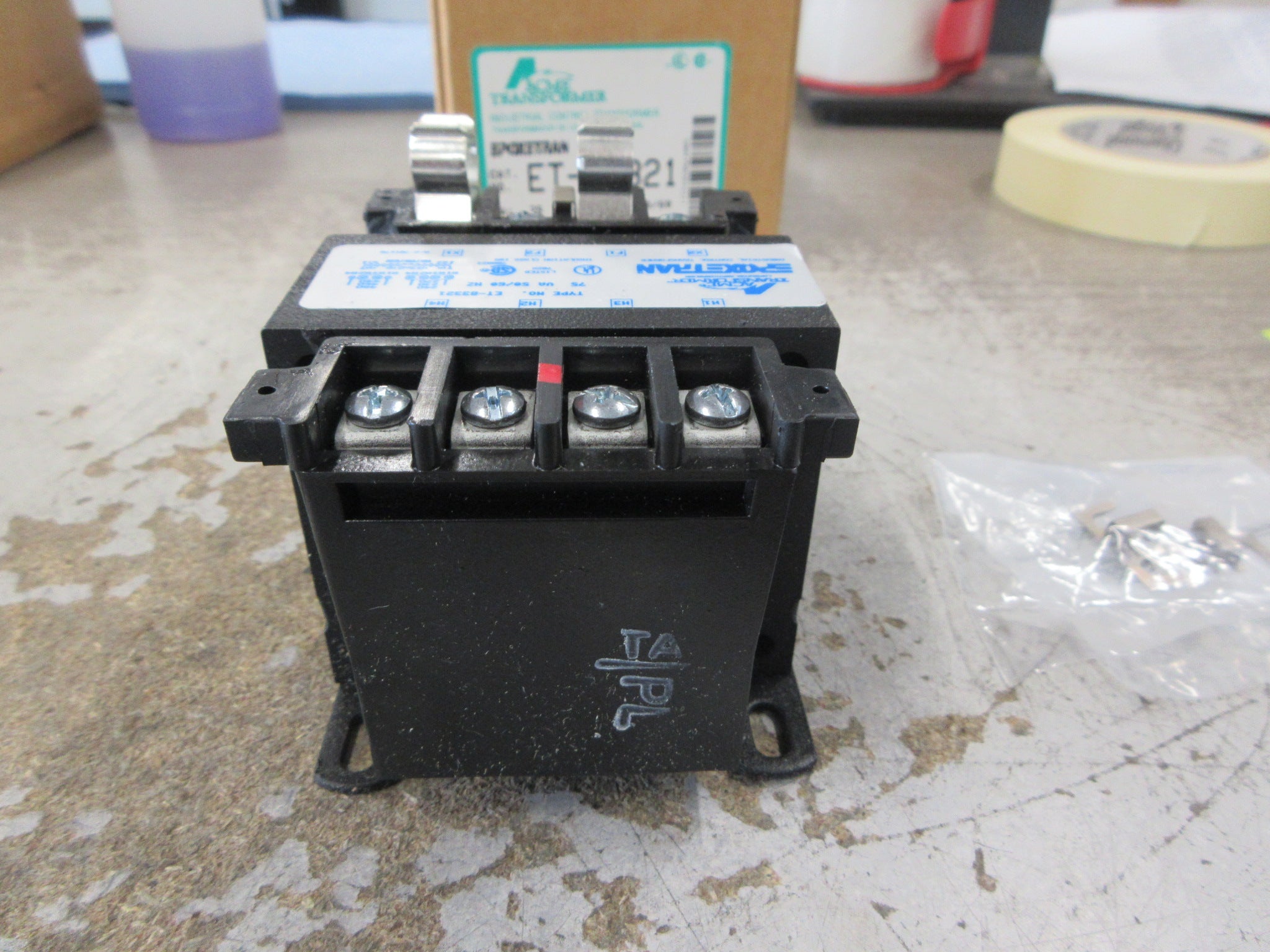 Acme Transformer Epoxetran Control Transformer ET-83321 75VA Pri: 240/480V Used