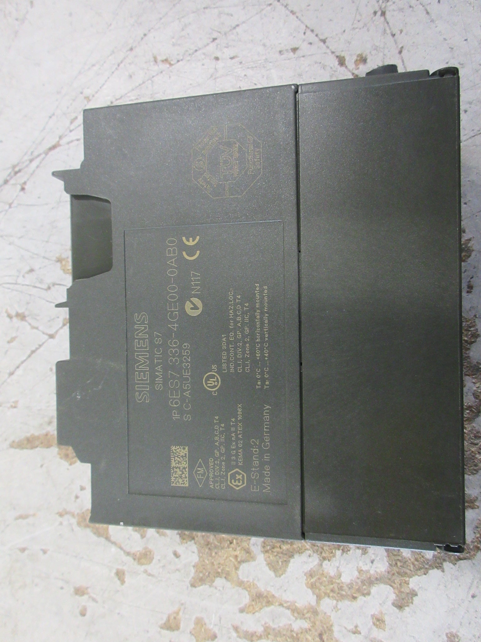 Siemens Simatic S7 FailSafe Analog Input Module 6ES7-336-4GE00-0AB0 Used