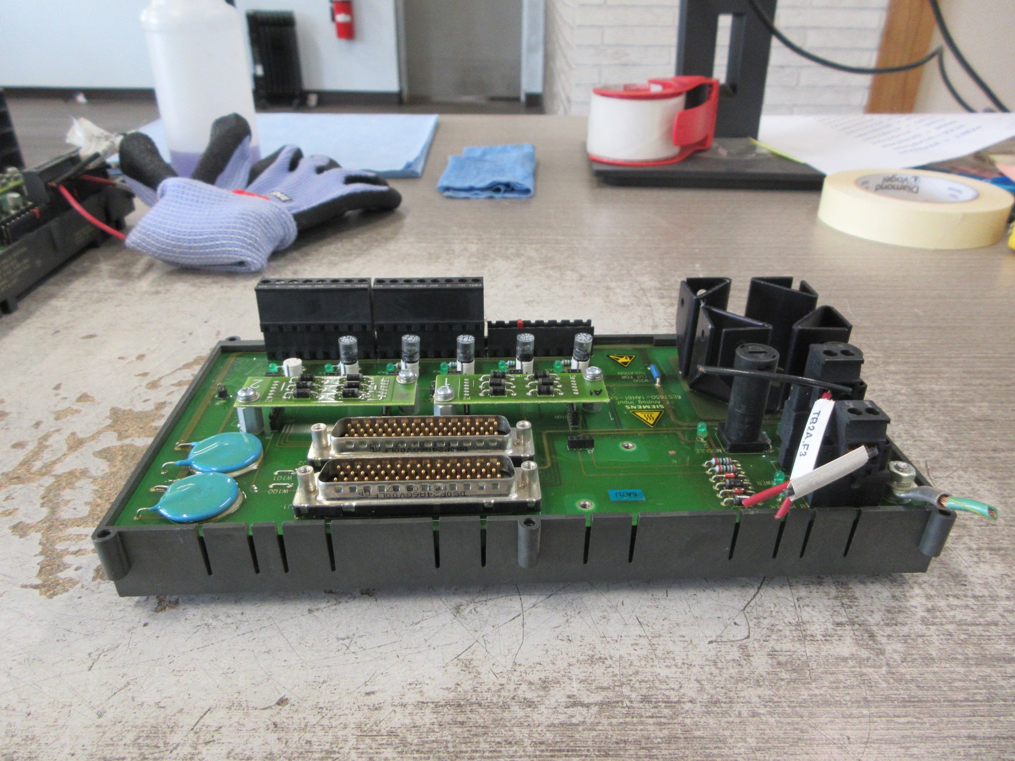 Siemens Failsafe Analog Input MTA 6ES7650-1AH61-5XX0 6-Ch Used