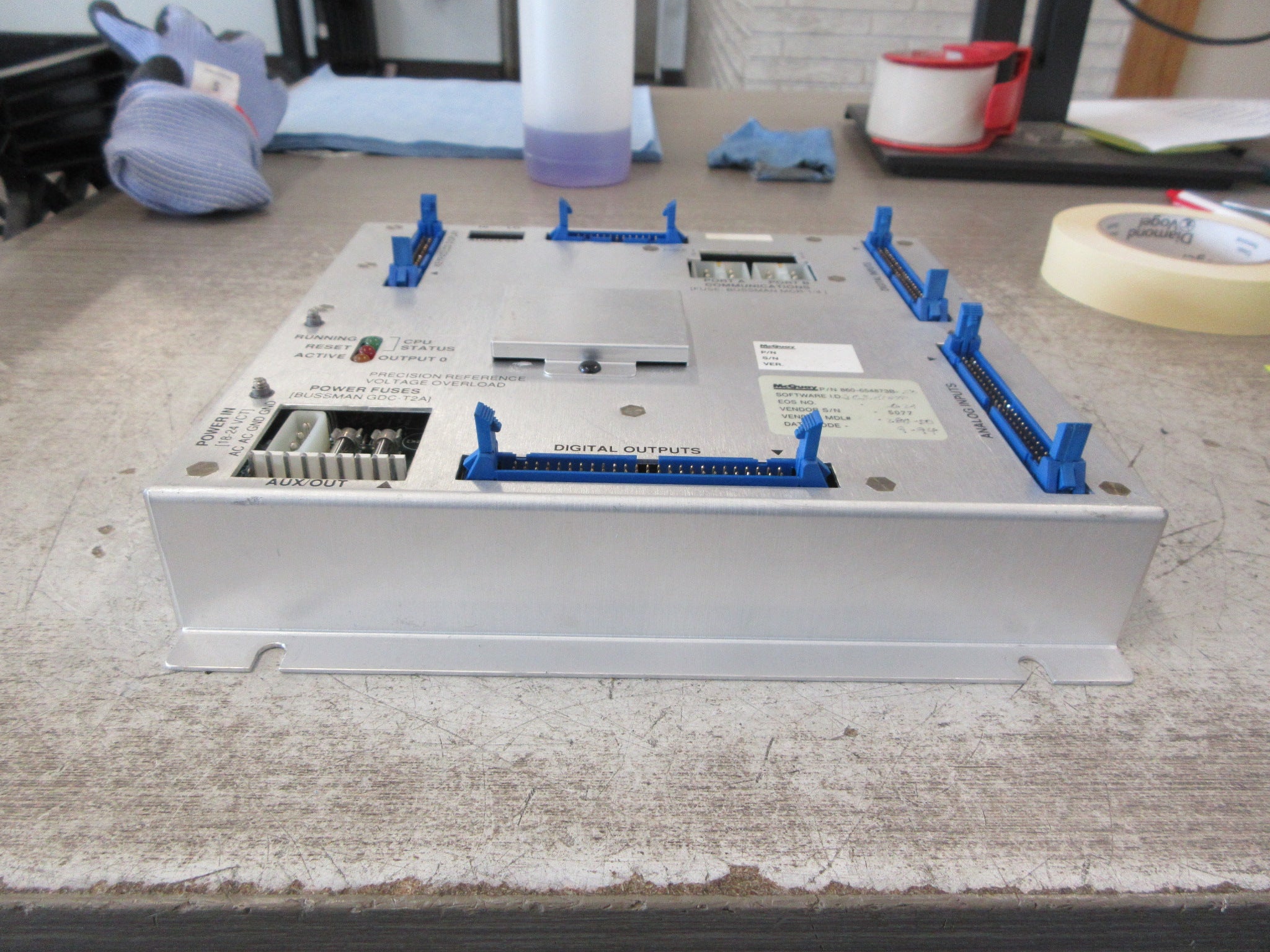 McQuay Chiller Control Module 860-654873B-50 S/W: SC3-E18A Used