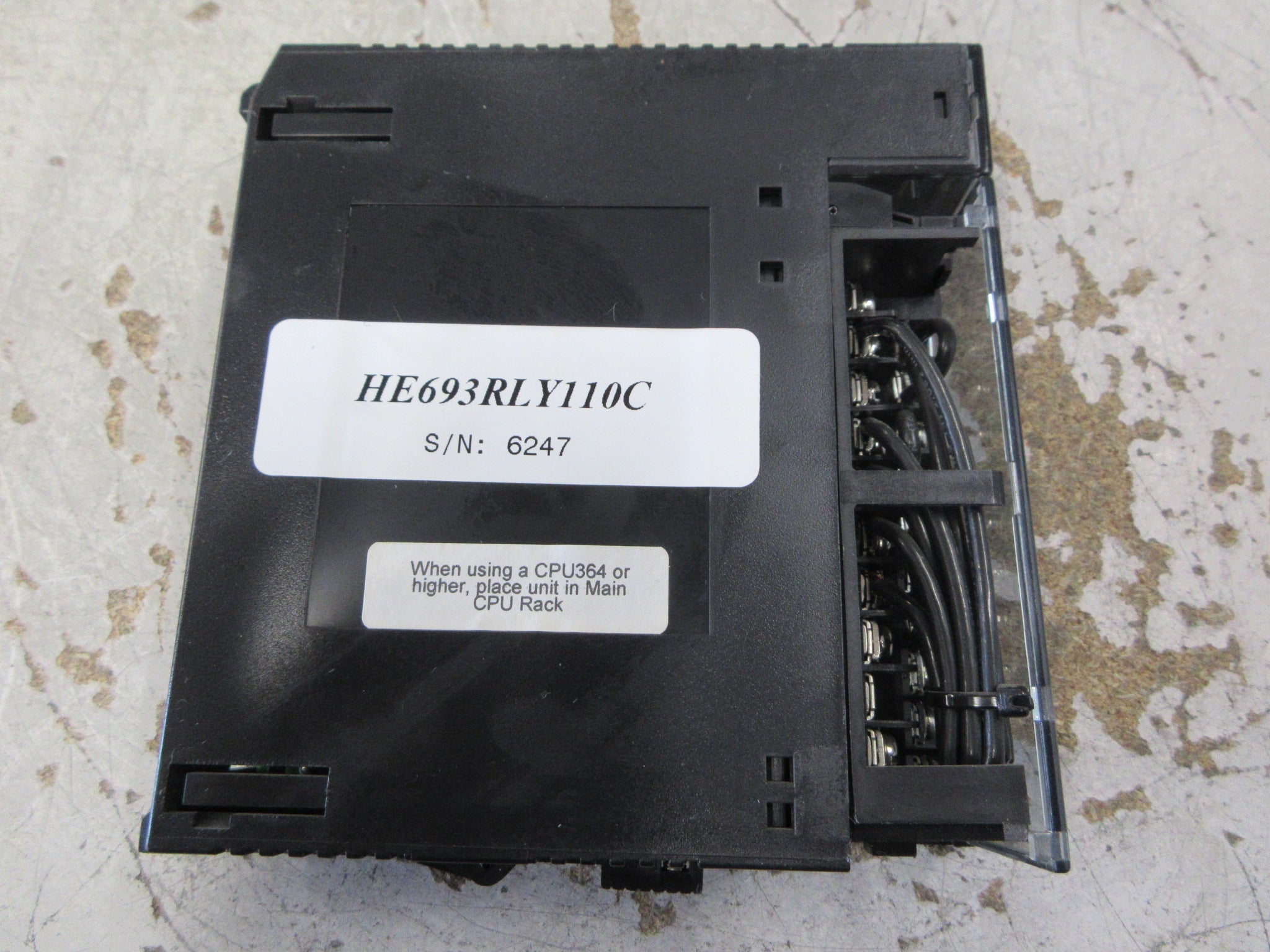 Horner Automation Isolated Relay Output Module HE693RLY110C Used