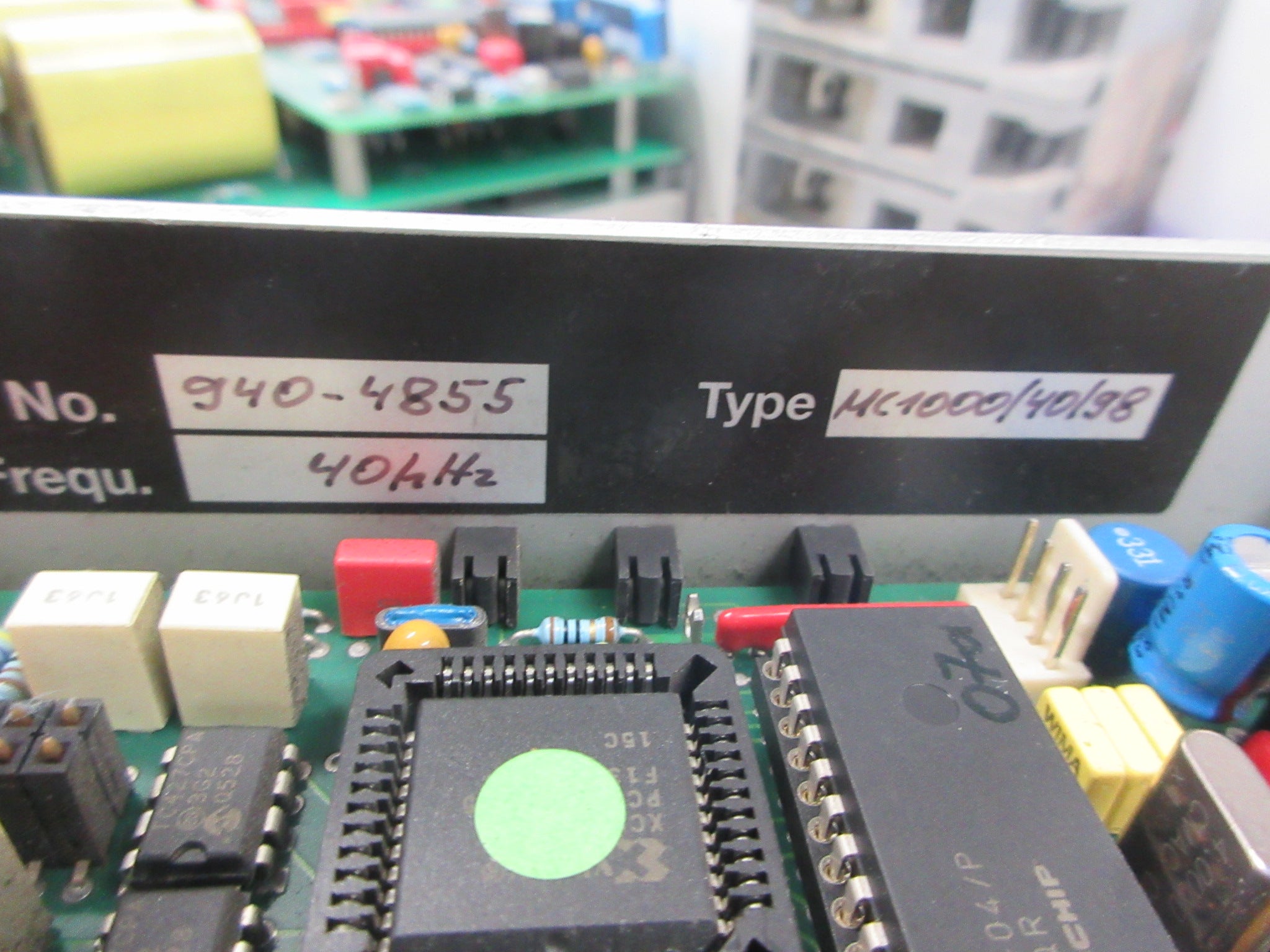 Elma Ultrasonic HF Ultrasonic Generator Module MC1000/40/98 40KHz Used