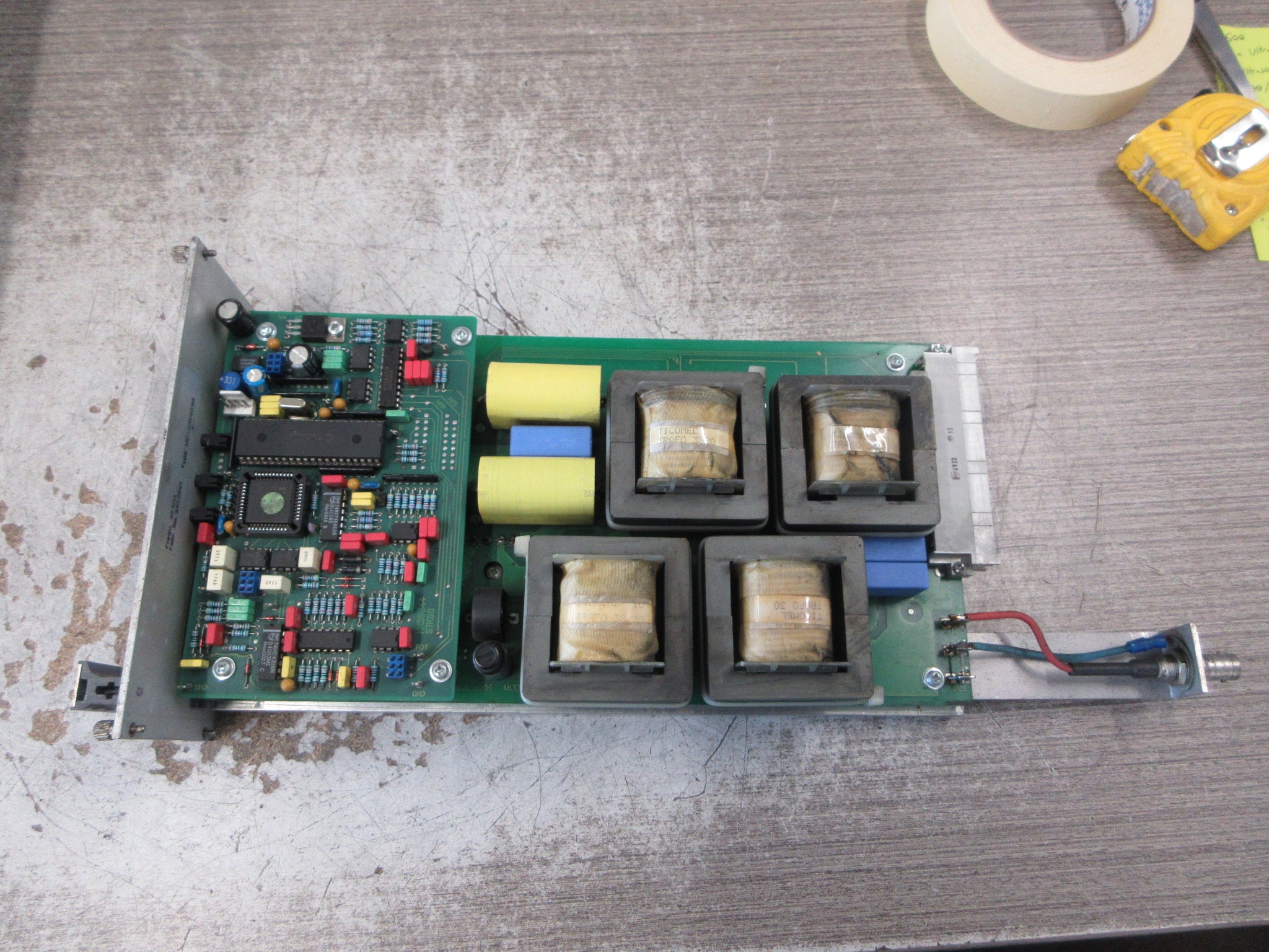 Elma Ultrasonic HF Ultrasonic Generator Module MC1200/40/98 40KHz Used