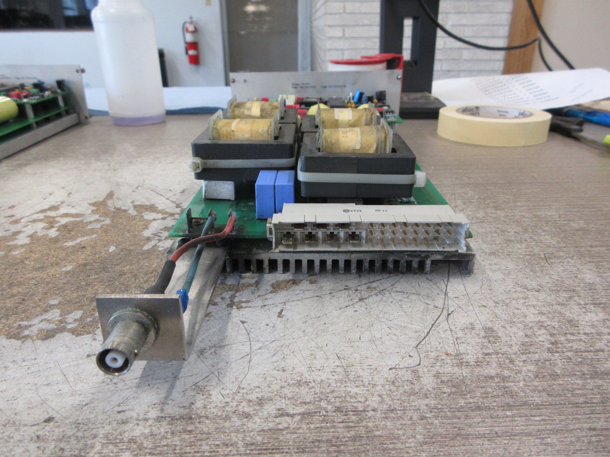 Elma Ultrasonic HF Ultrasonic Generator Module MC1200/40/98 40KHz Used