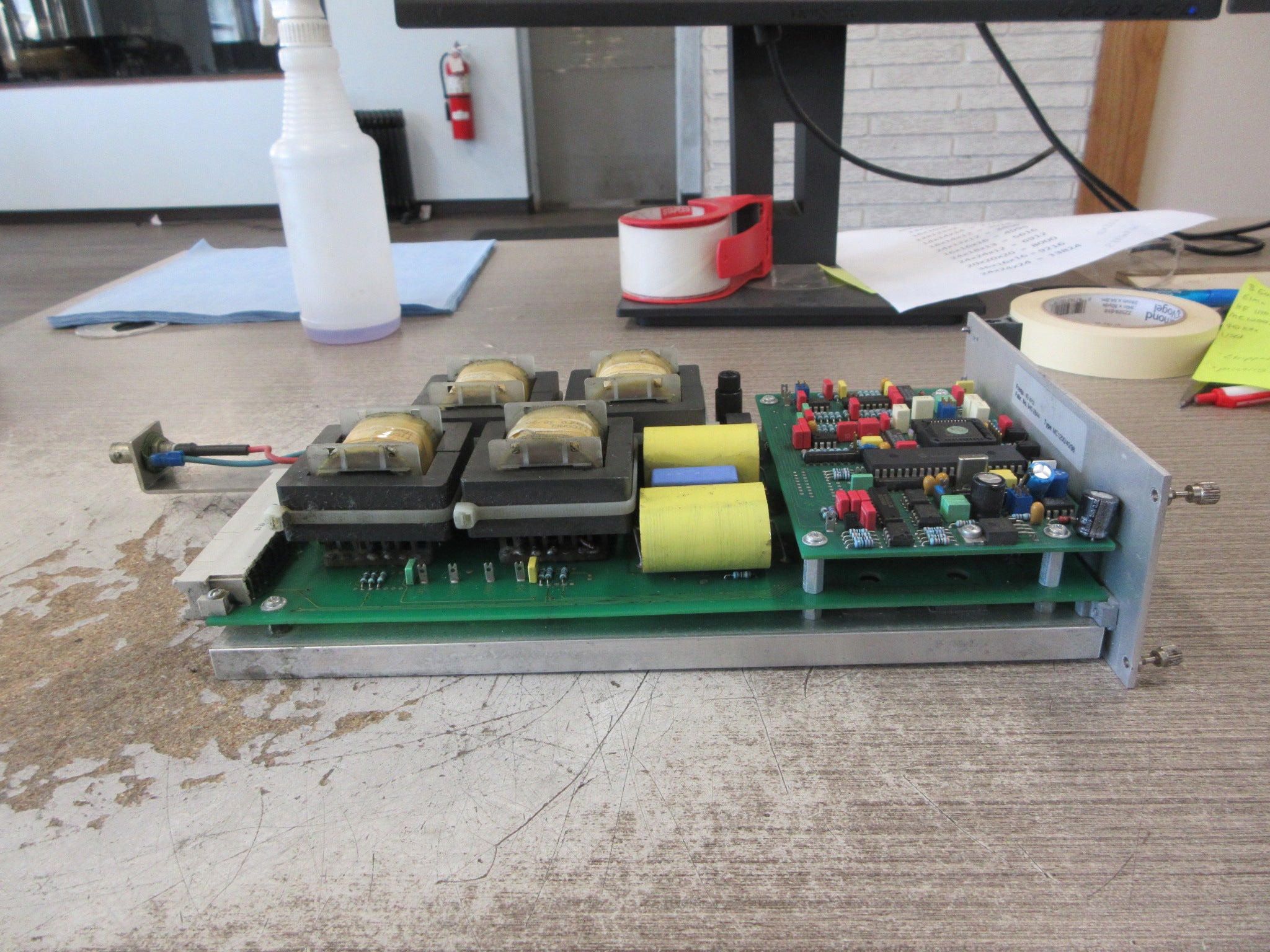 Elma Ultrasonic HF Ultrasonic Generator Module MC1200/40/98 40KHz Used