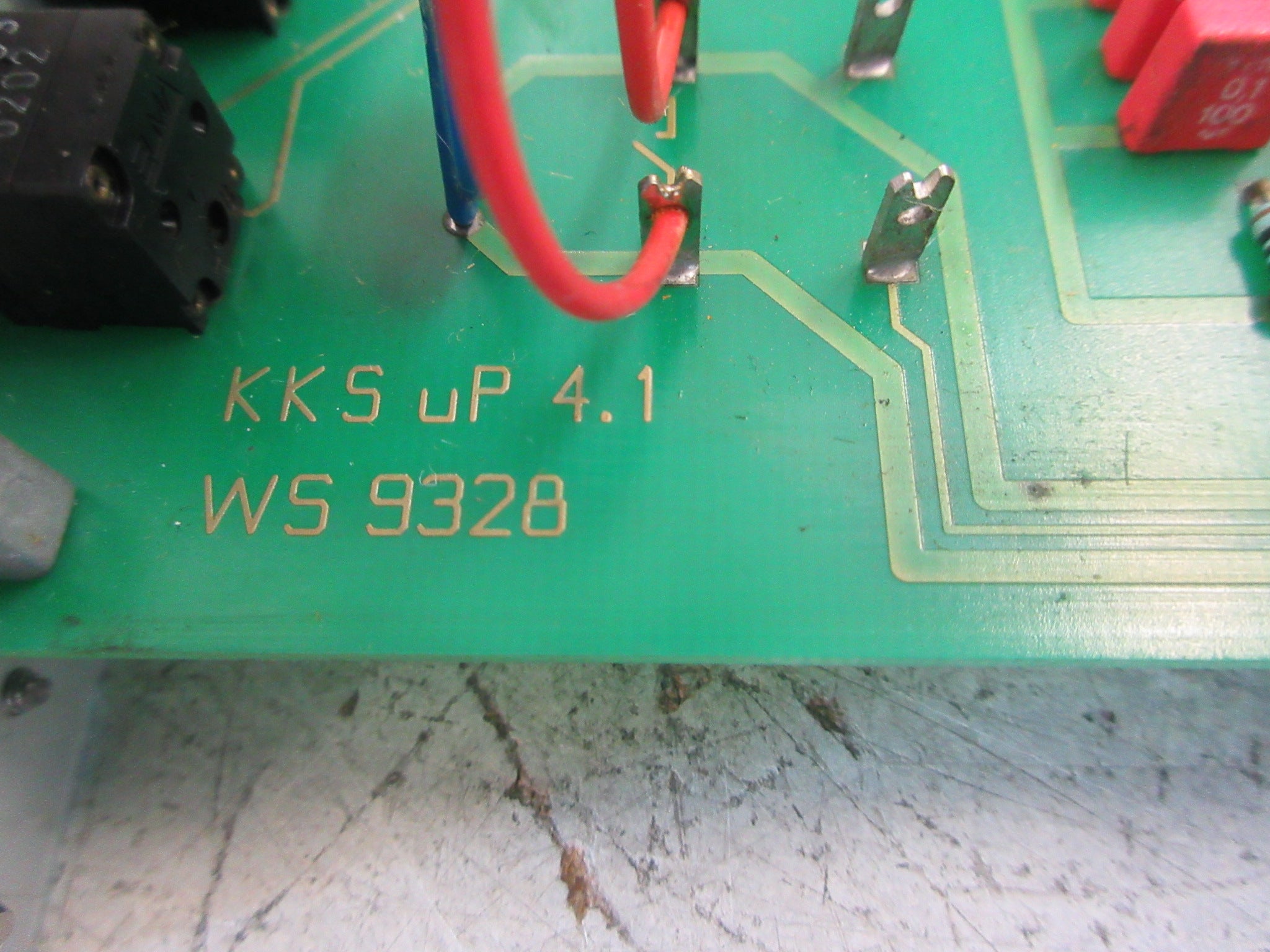 Shalter KKS uP 4.1 Programming Board WS 9328 Used