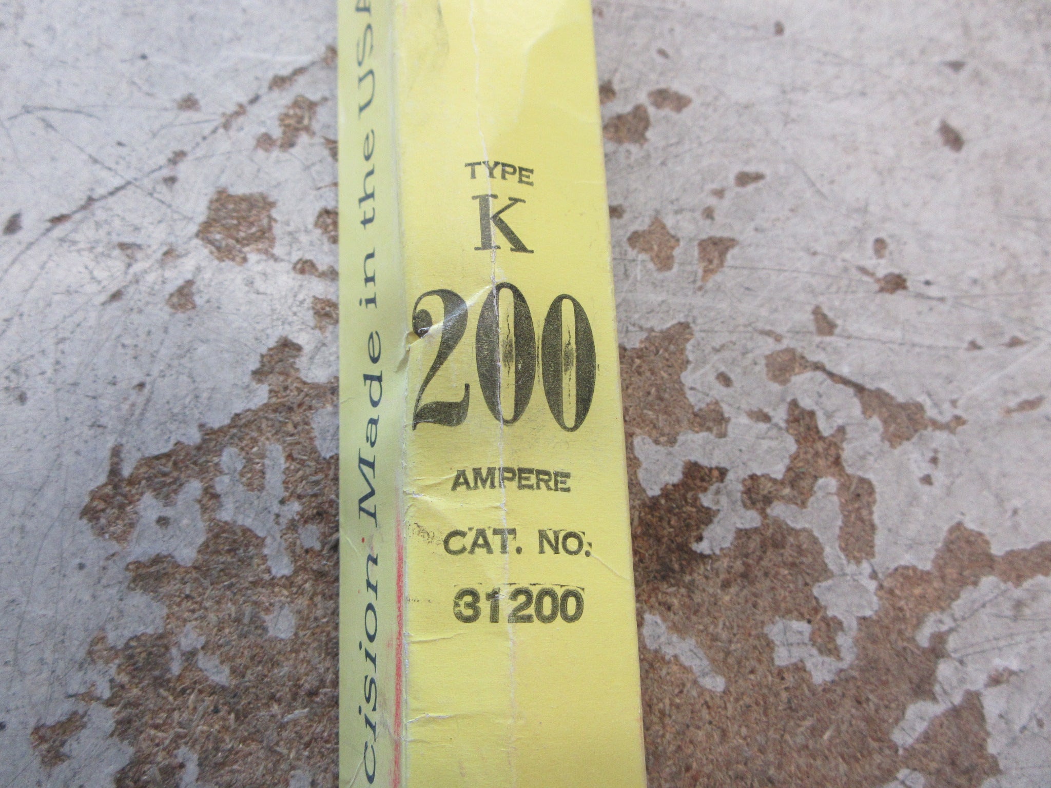 Kearney Type K Fuse Link 31200 200A New Surplus