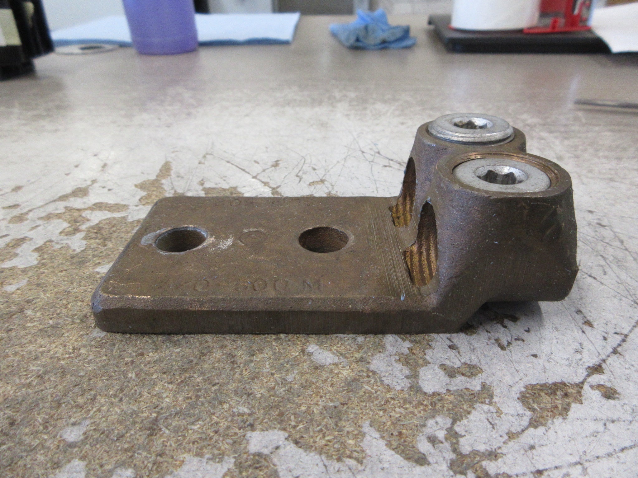 O-Z Gedney Mechanical Lug SLM 502 4/0-500MCM Used