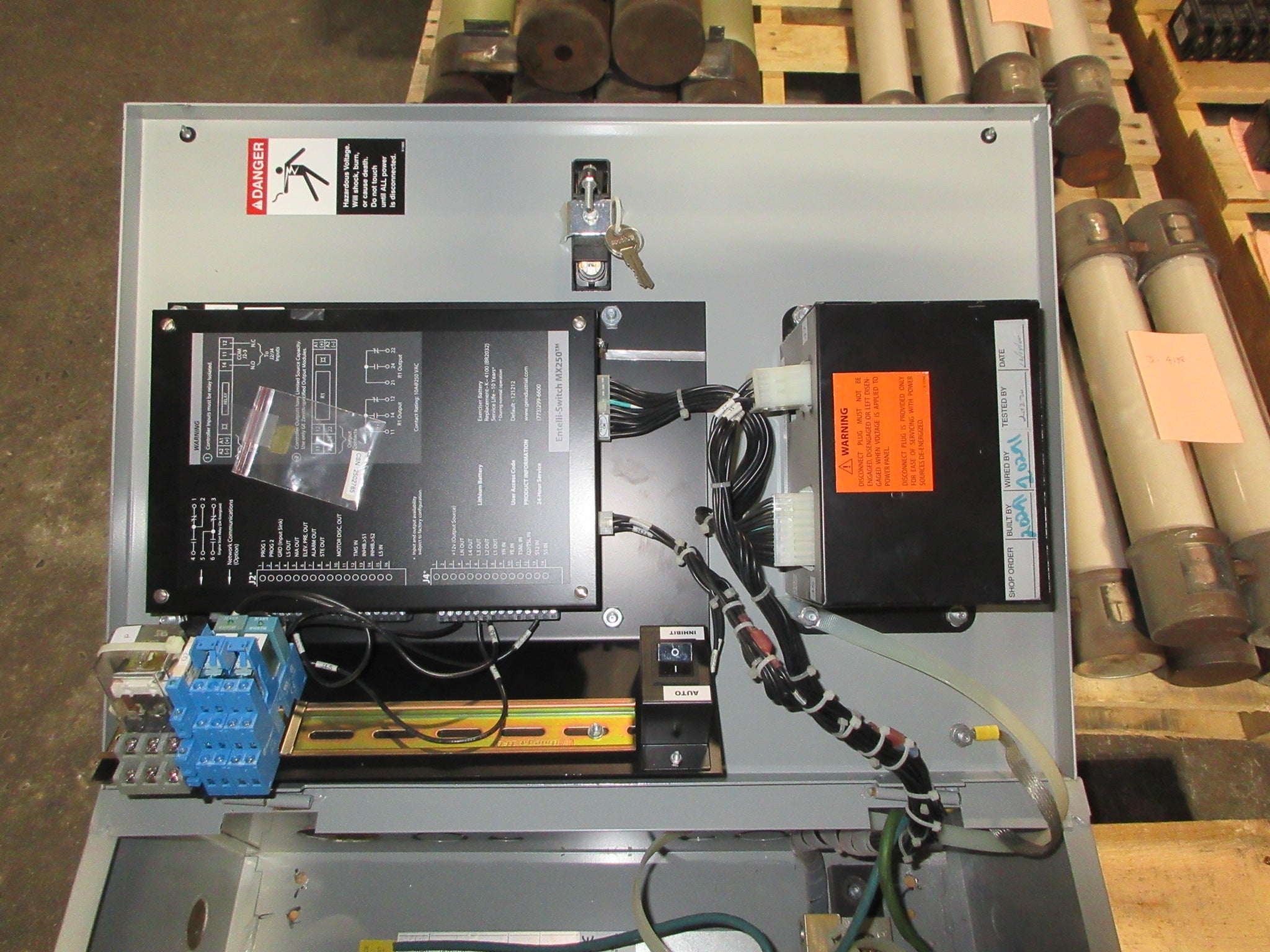 CAT Entelli-Switch MX250 Automatic Transfer Switch CTS 150A 277/480V 3Ph Used