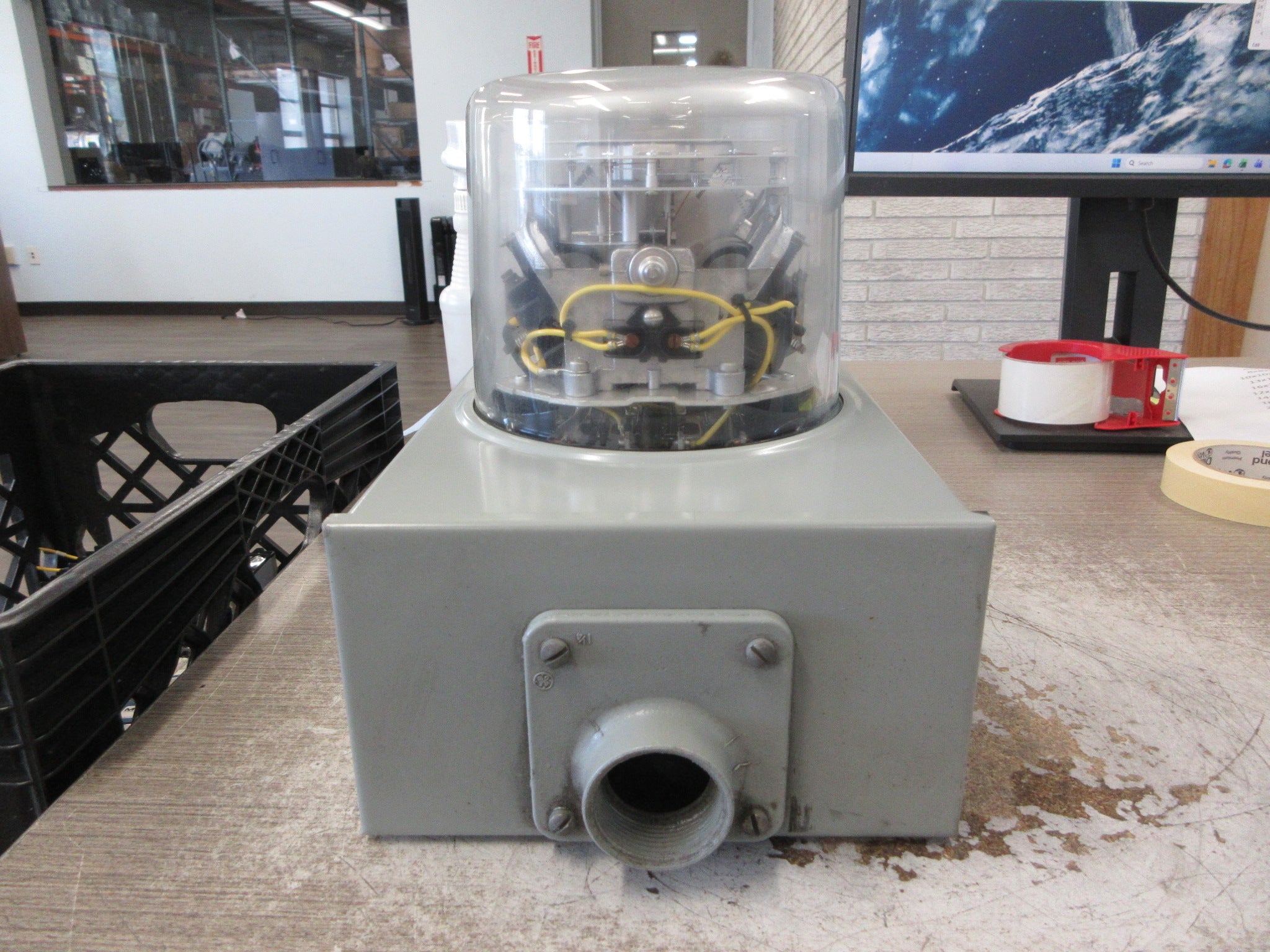 GE Kilowatthour Meter 705X4G3 480V 60Hz Used