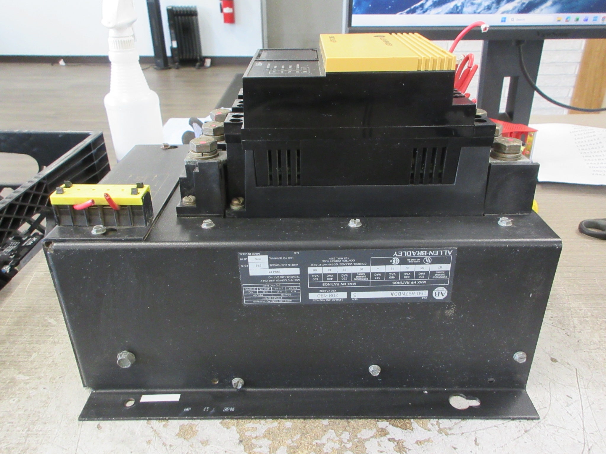 Allen-Bradley SMC Plus Soft Start 150-A97NBDA Ser. B 75HP 208-480V 3Ph Used