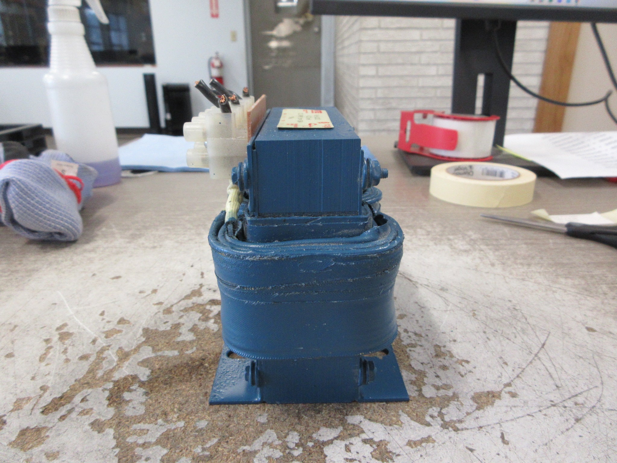 MTE 3Ph Line Reactor RL-01203 4.20mH 12A 600V 50/60Hz Used