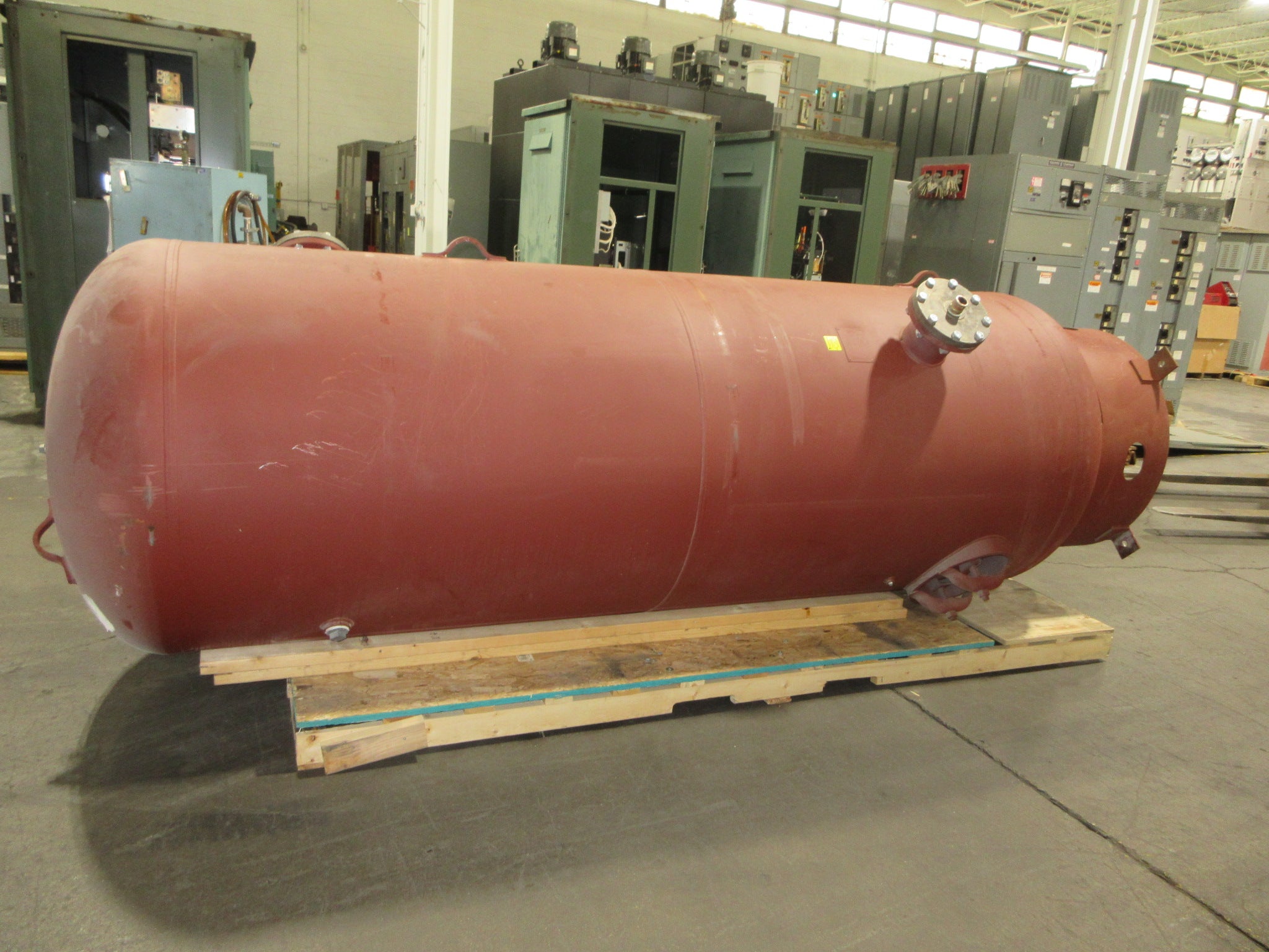 Silvan Air Tank 1040 Gal 150 PSI MFD: 2014 48" Diameter 20" Tall Used