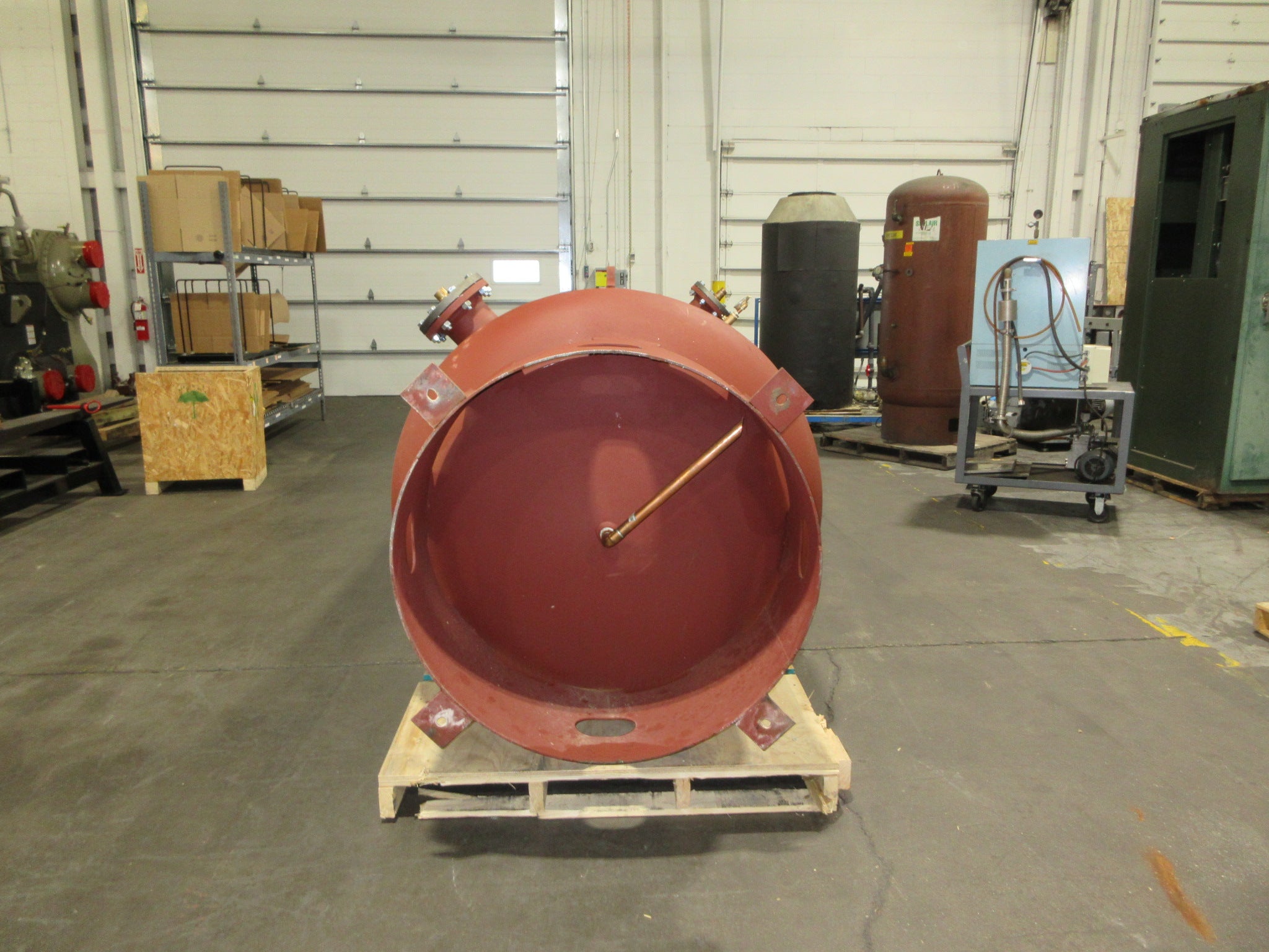Silvan Air Tank 1040 Gal 150 PSI MFD: 2014 48" Diameter 20" Tall Used