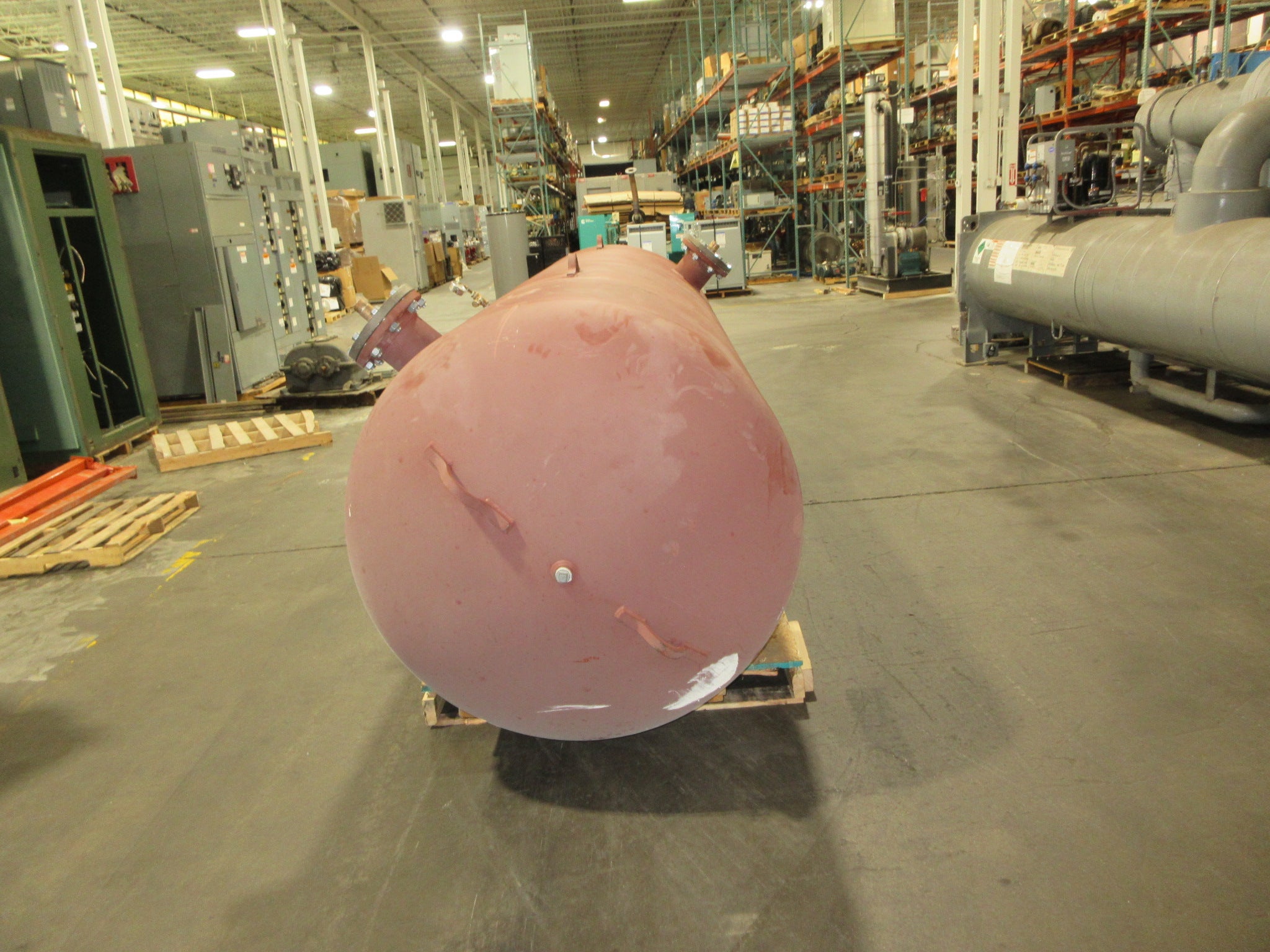 Silvan Air Tank 1040 Gal 150 PSI MFD: 2014 48" Diameter 20" Tall Used