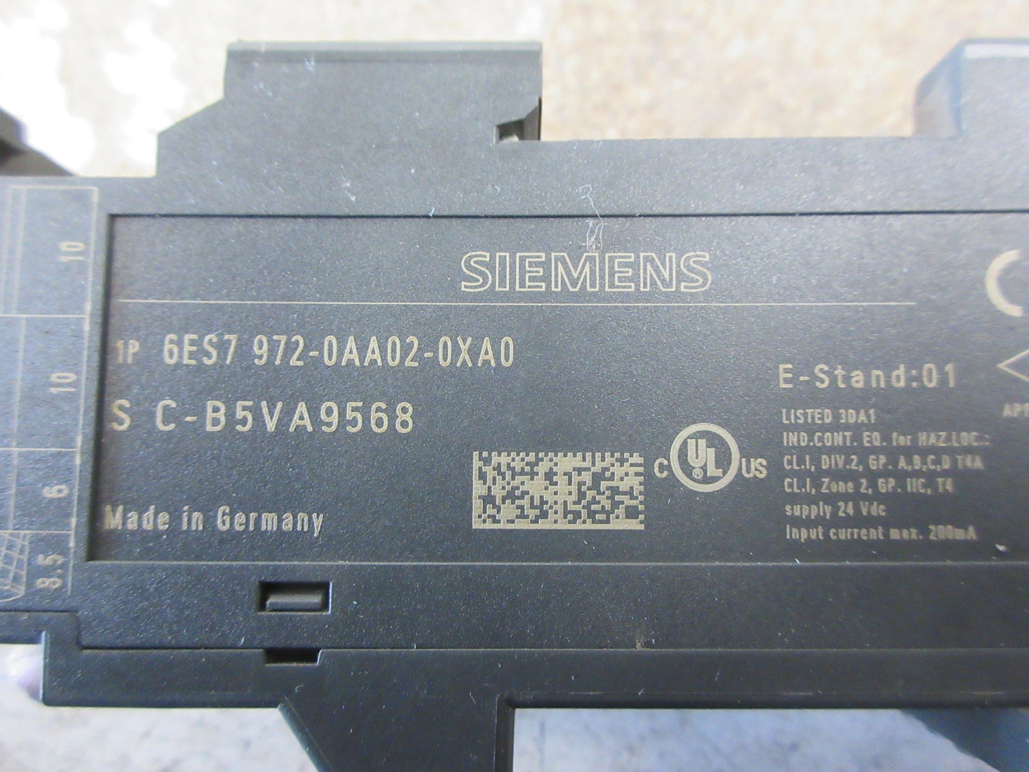 Siemens Simatic ET200 Repeater 6ES7 972-0AA02-0XA0 RS 485 E-Stand: 01 Used