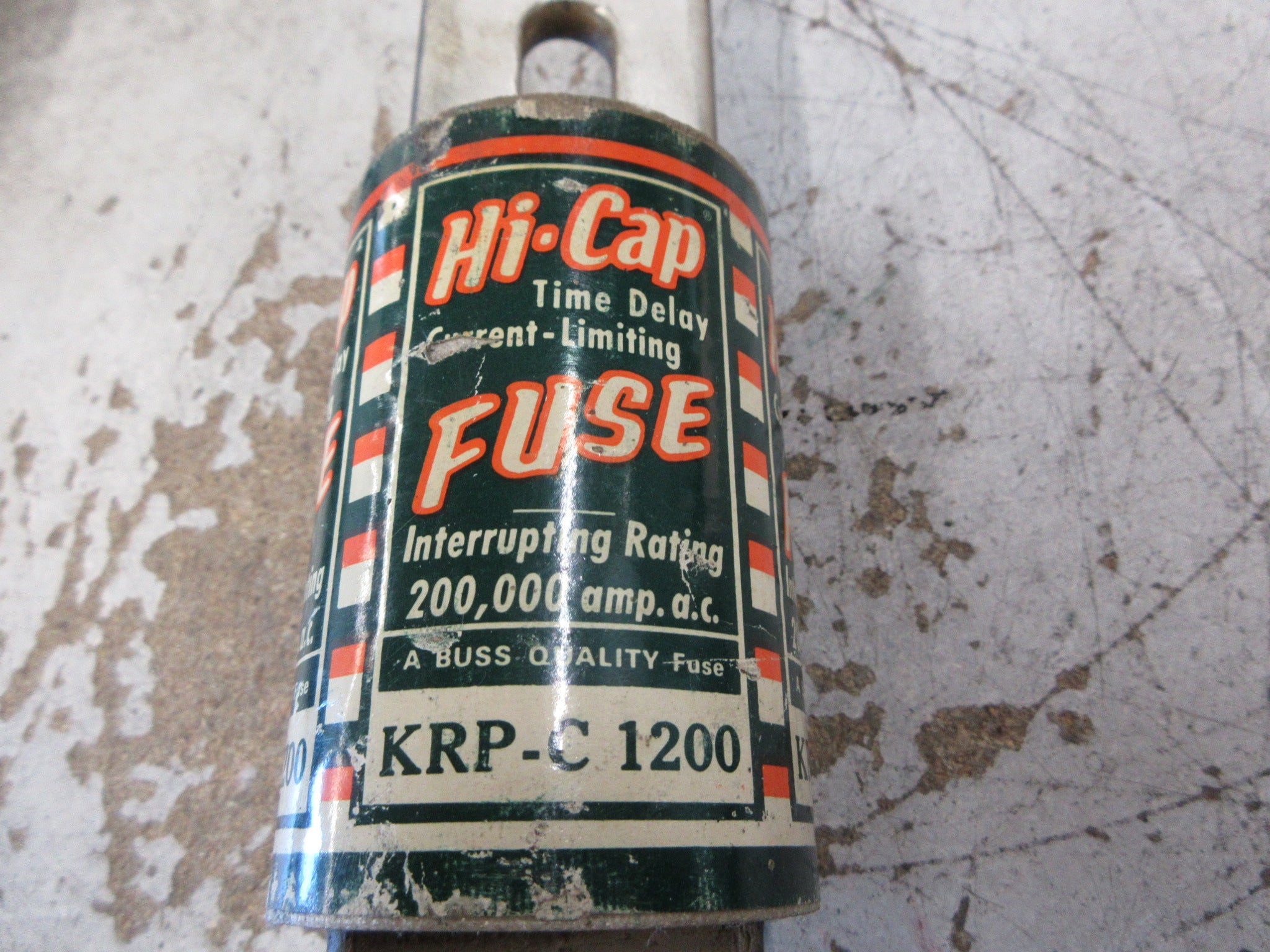 Bussmann Hi-Cap Fuse KRP-C 1200 600V 1200A Used