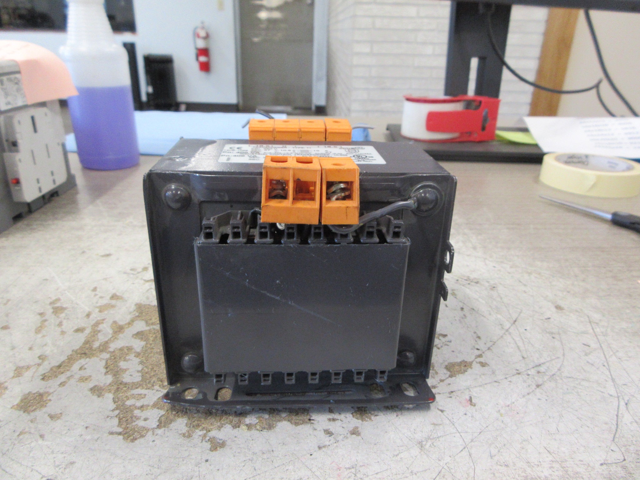 Meth Electric Control Transformer T1ULF 400VA Pri: 480V Sec: 37V 50/60Hz Used