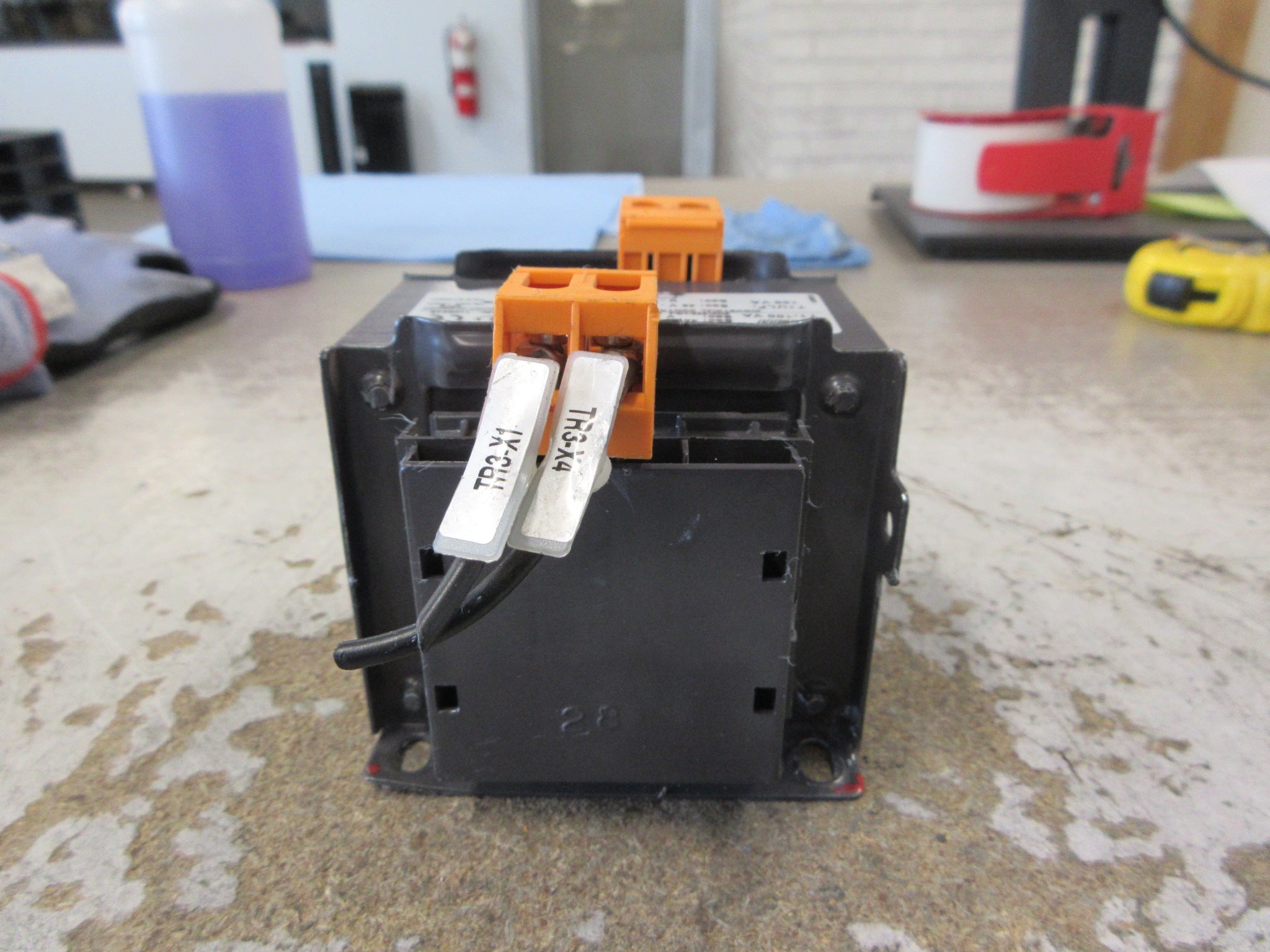 Meth Electric Control Transformer T1ULF 100VA Pri: 230V Sec: 48V 50/60Hz Used