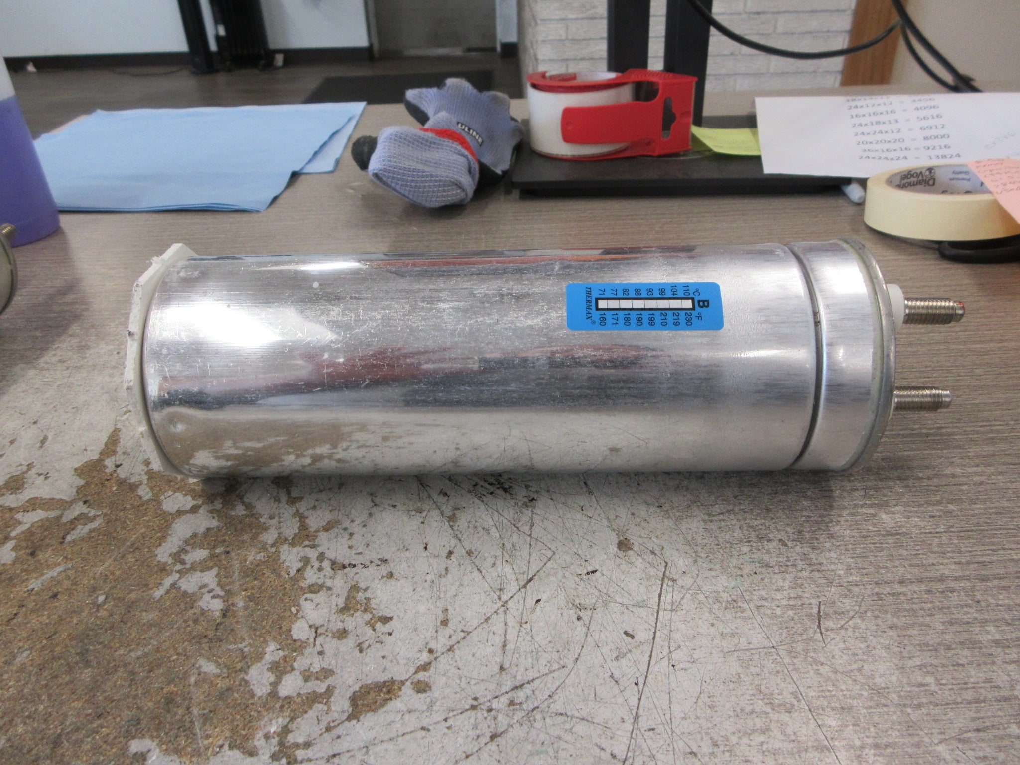 Kemet Capacitor C44PUGR5615RASK 61.5uF 780V Used