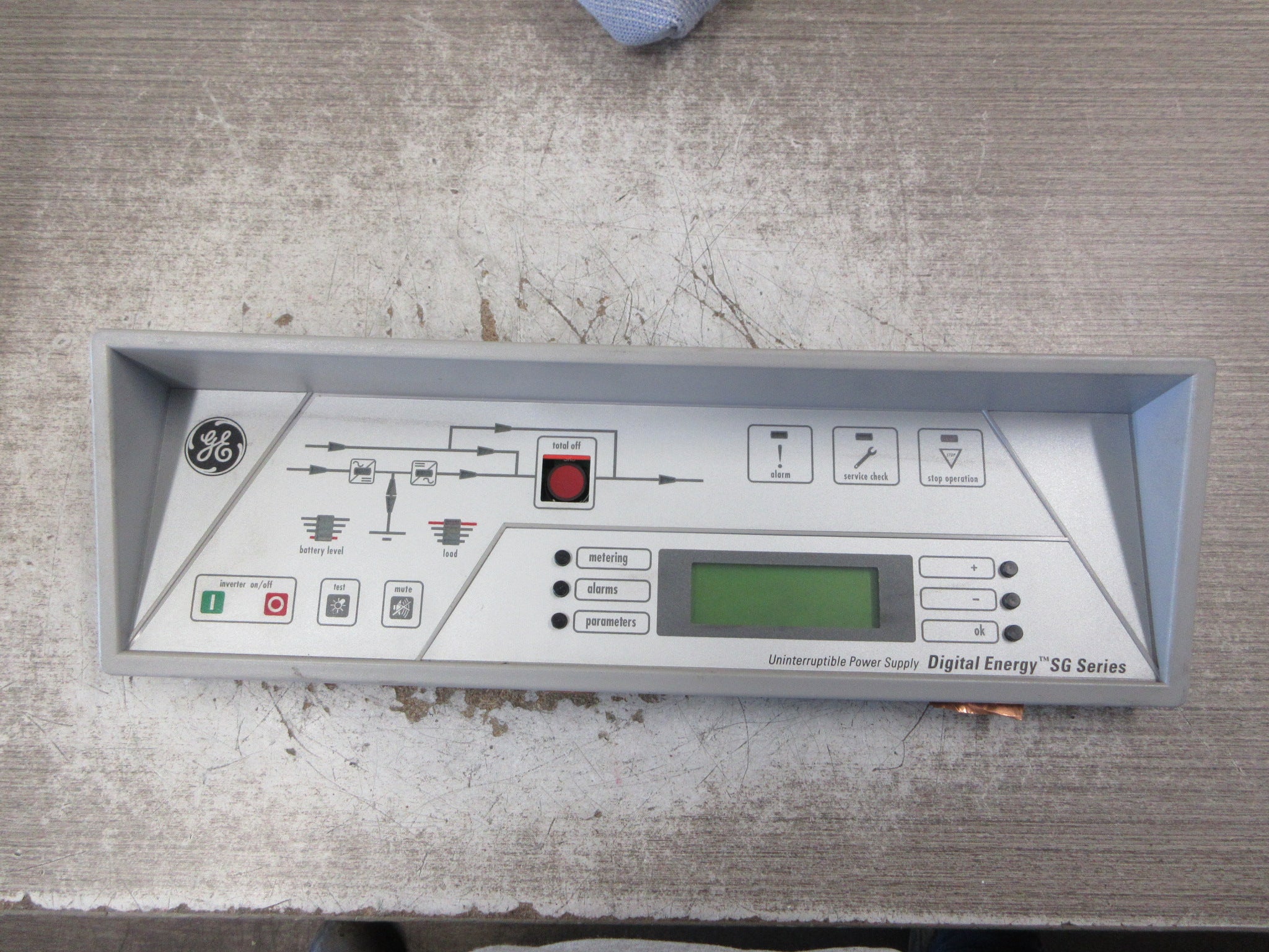 GE UPS Digital Energy SG Series Control Panel DJB0135P01 Used