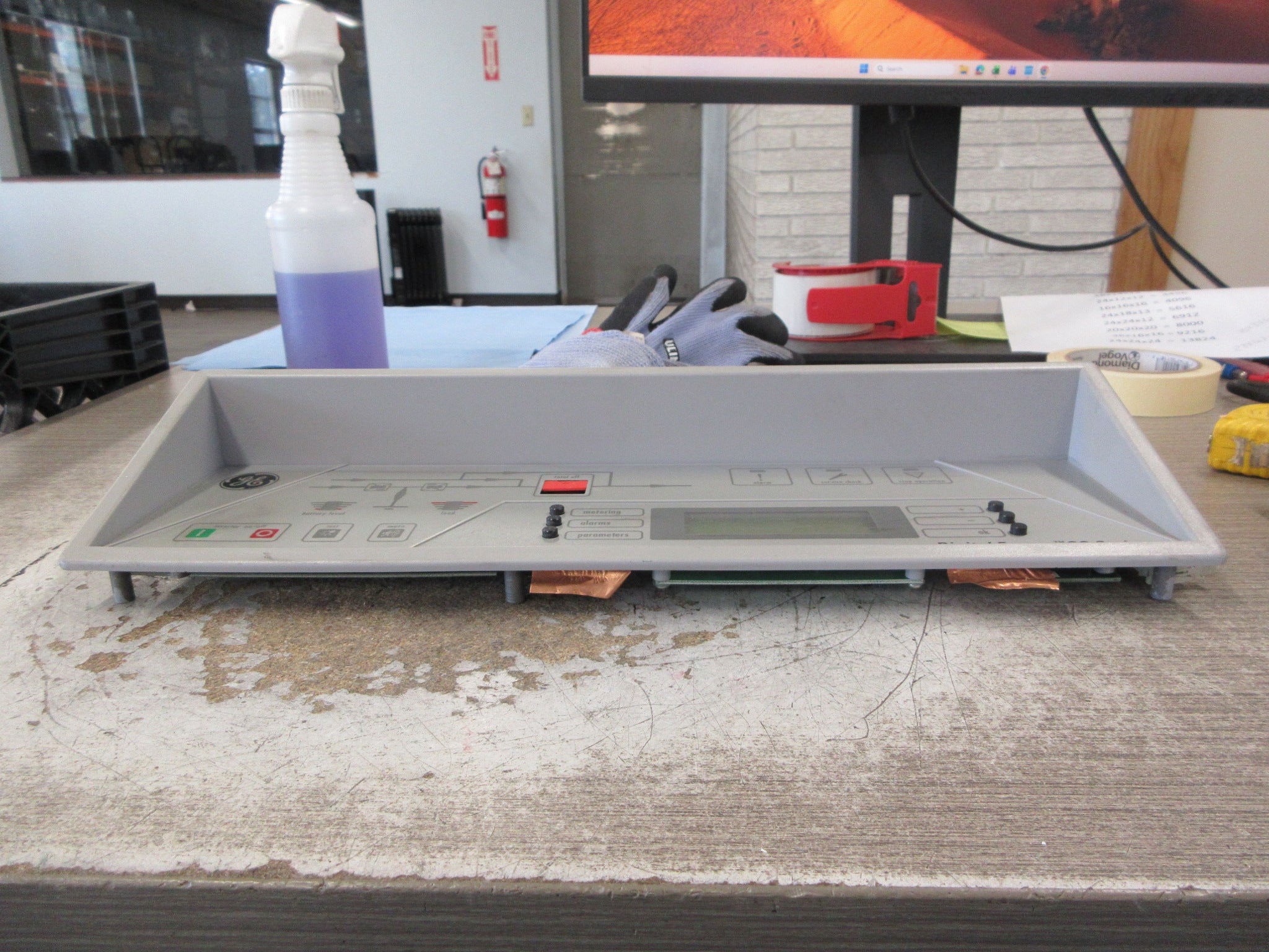 GE UPS Digital Energy SG Series Control Panel DJB0135P01 Used