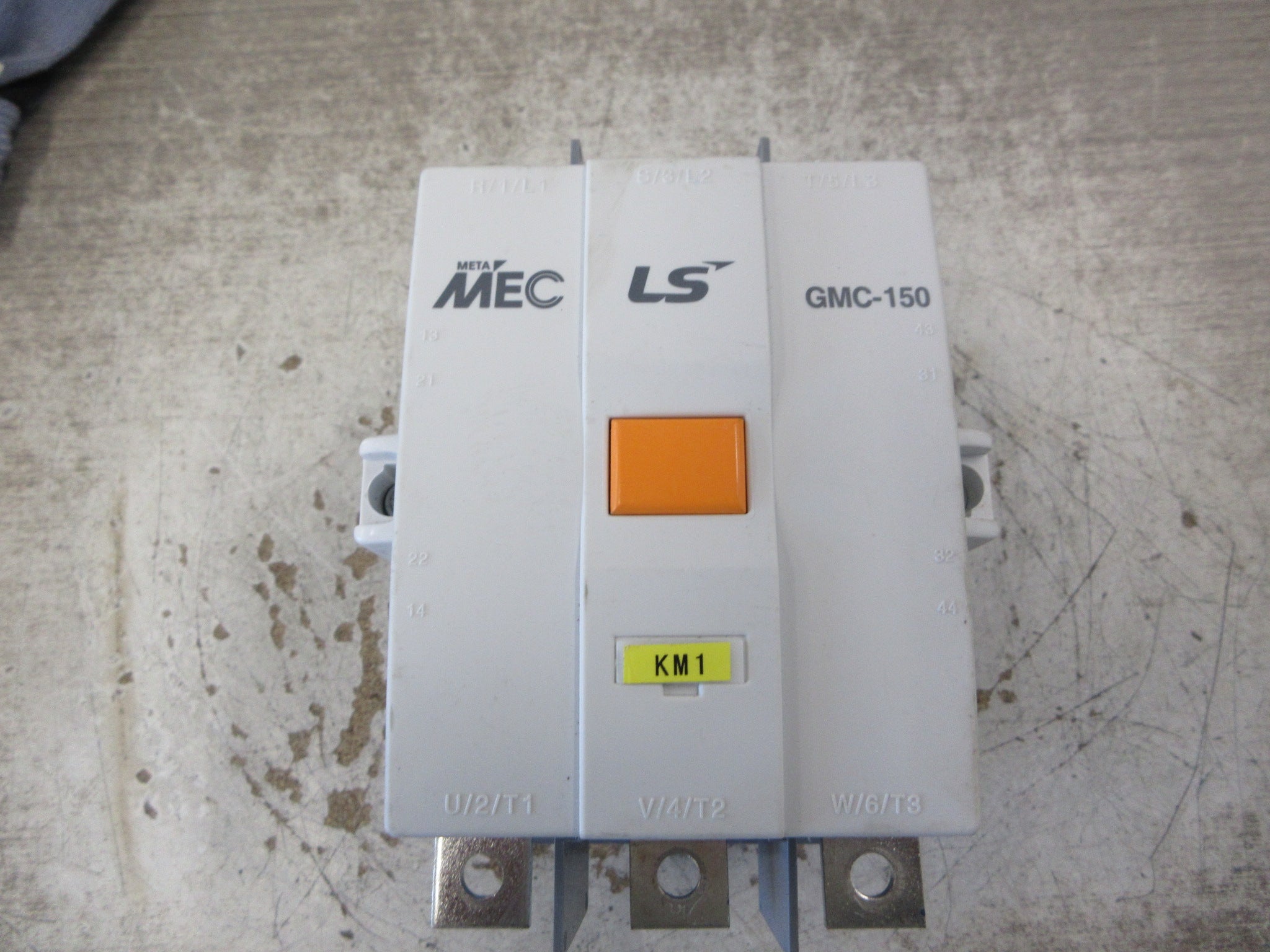 LS Meta MEC Contactor GMC-150 100-240V Coil 150A 600V Used