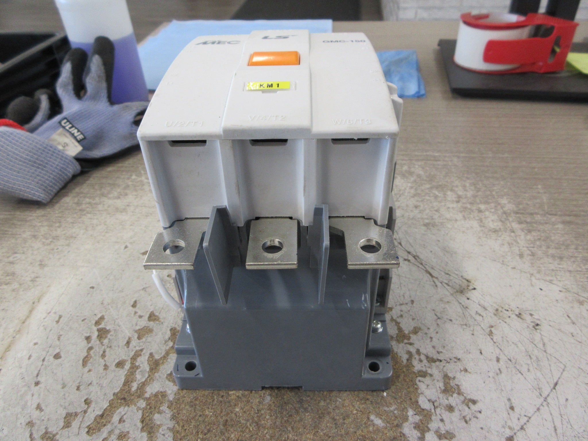LS Meta MEC Contactor GMC-150 100-240V Coil 150A 600V Used