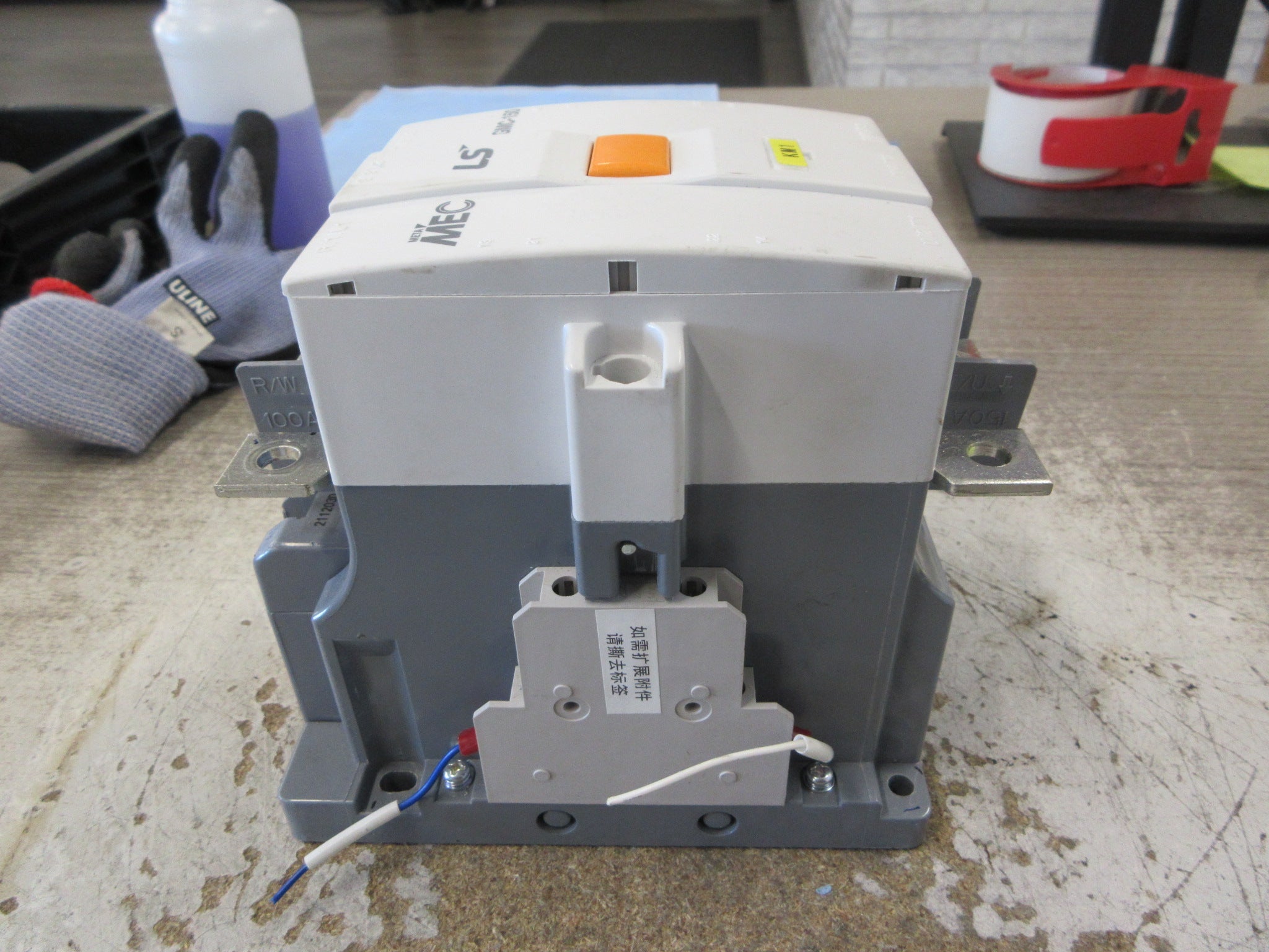 LS Meta MEC Contactor GMC-150 100-240V Coil 150A 600V Used