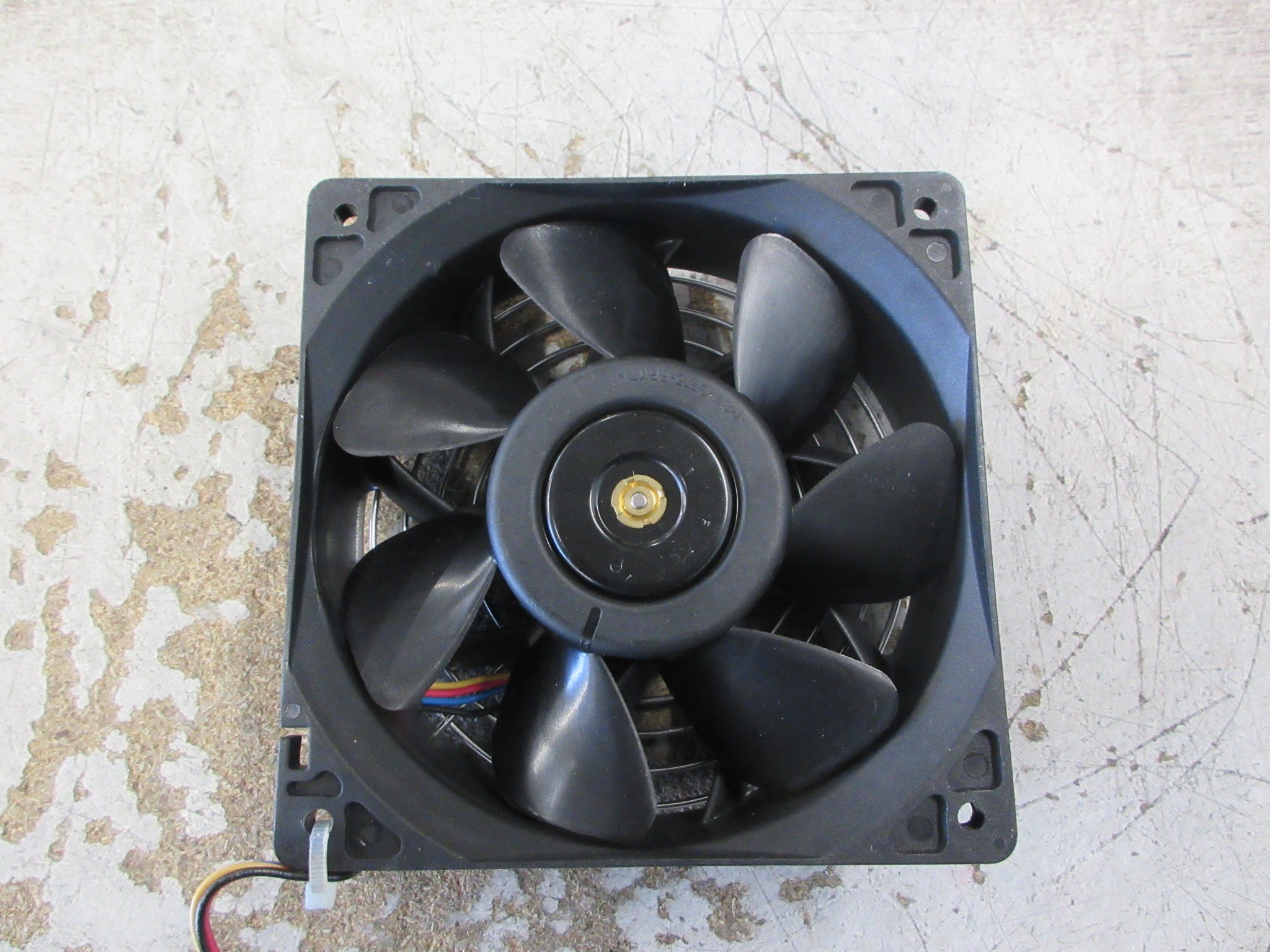 Delta Axial Fan QFR1224GHE 24VDC 1.41A W/Grille Used