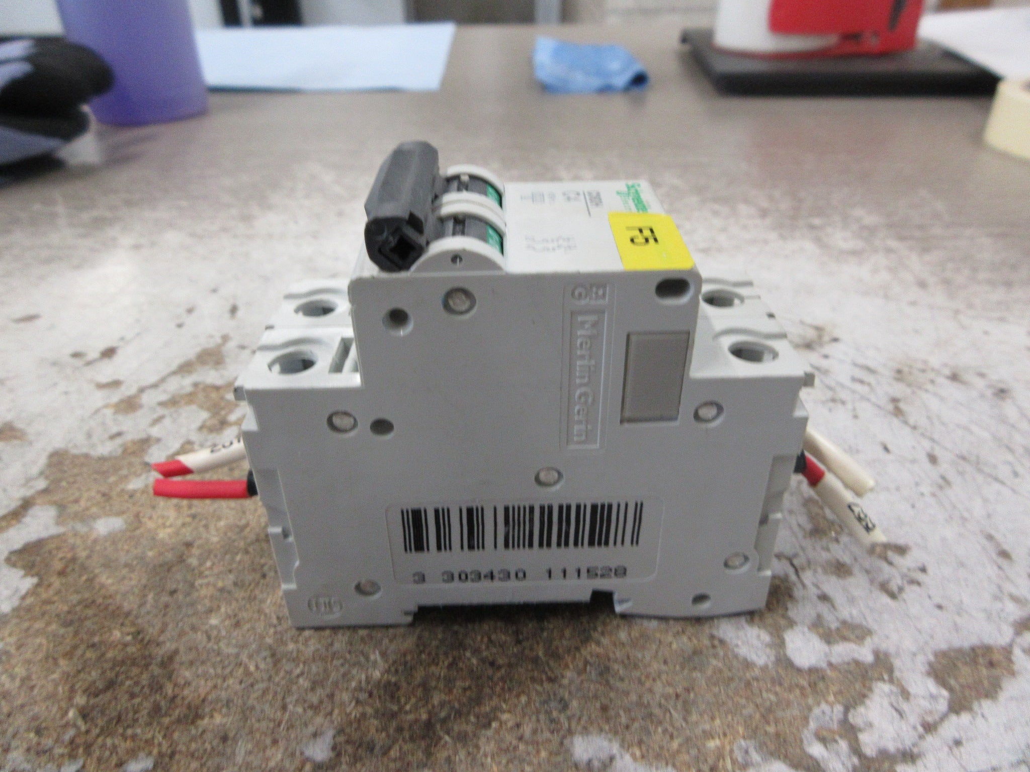 Schneider Electric Circuit Breaker C60H C4 4A 415V 2P Used