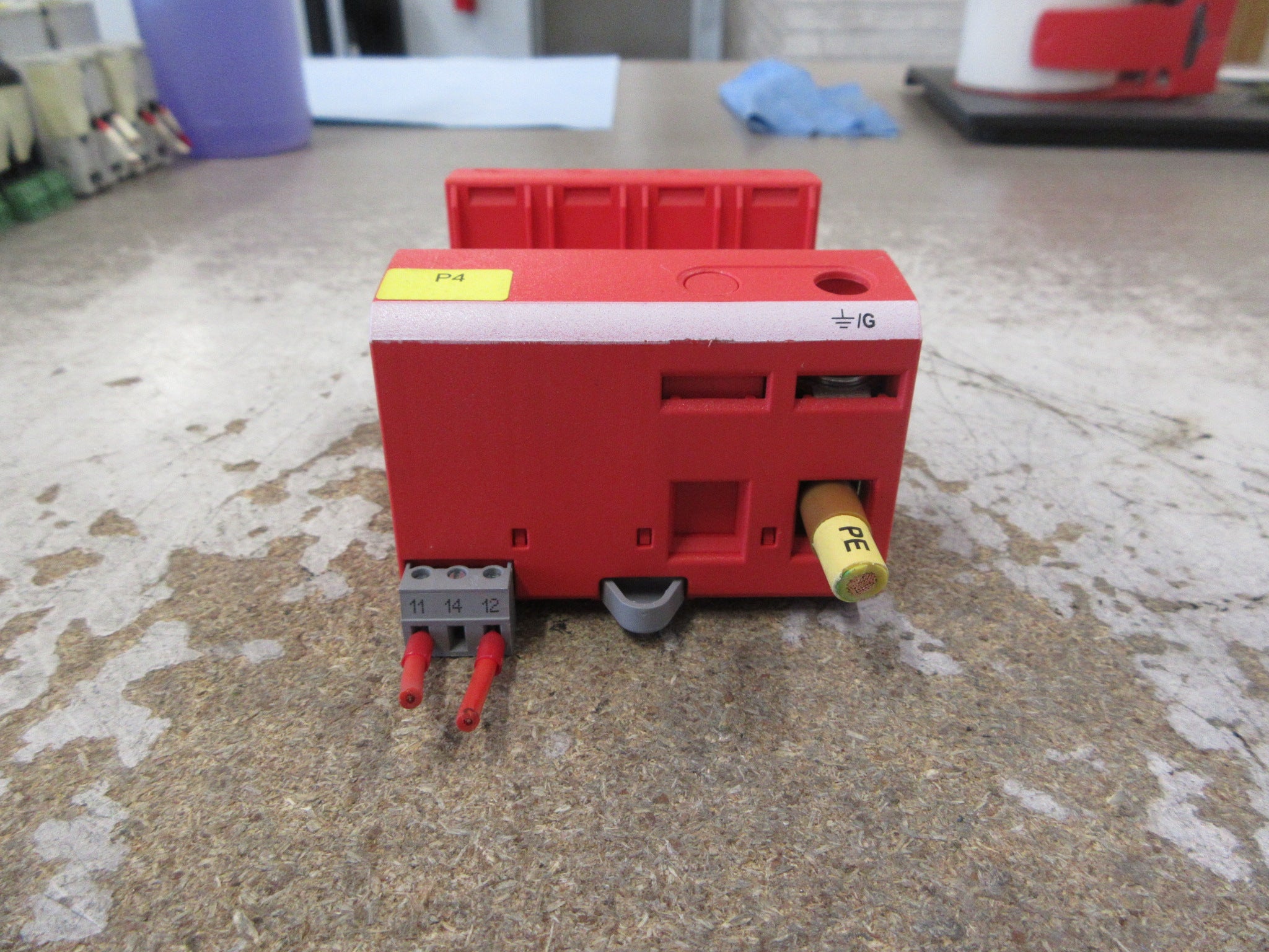 Dehn DEHNguard Surge Arrester Base 908 346 200kA DG MU 3PY 480 4W+GR Used