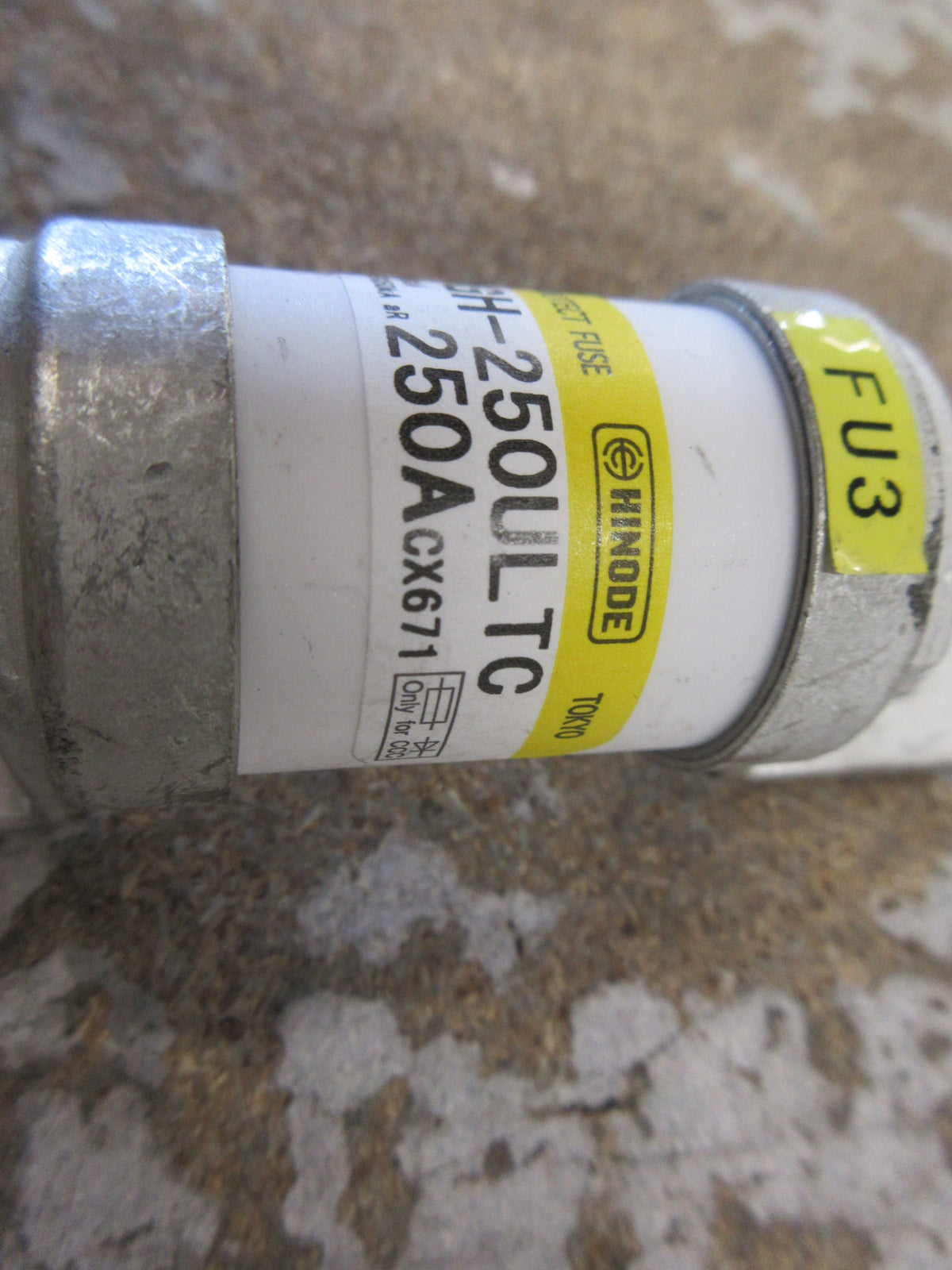 Hinode Fuse 600GH-250ULTC 250A 660V Used