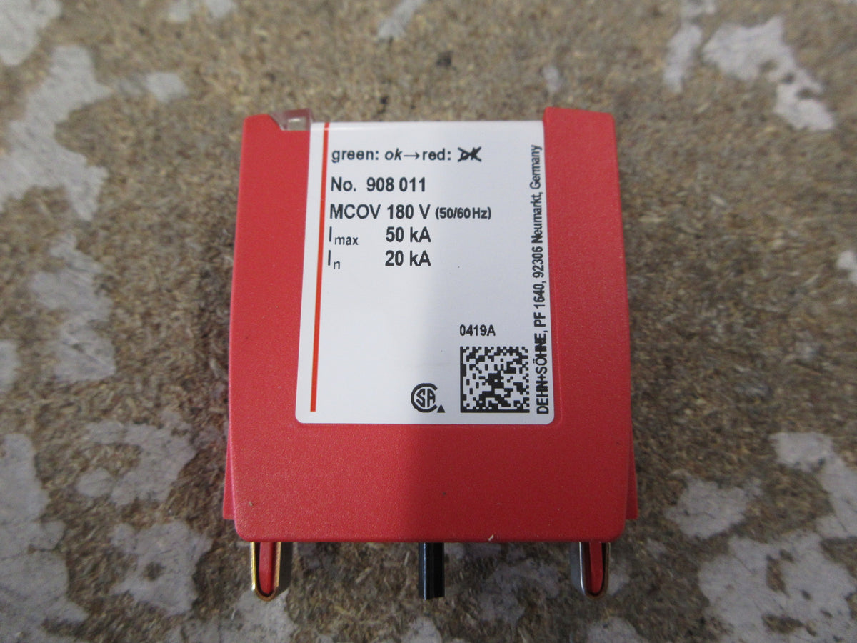 Dehn DEHNguard Surge Suppressor Module 908 011 MCOV: 180V 50/60Hz Used
