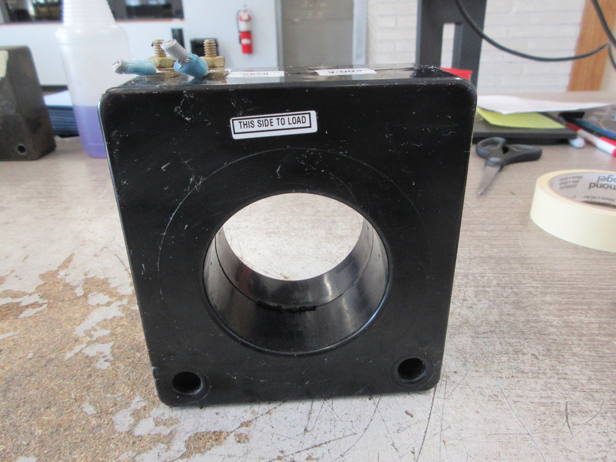 Flex-Core Current Transformer 194-601 Ratio 600:5A 600V 50-400Hz 10KV BIL Used