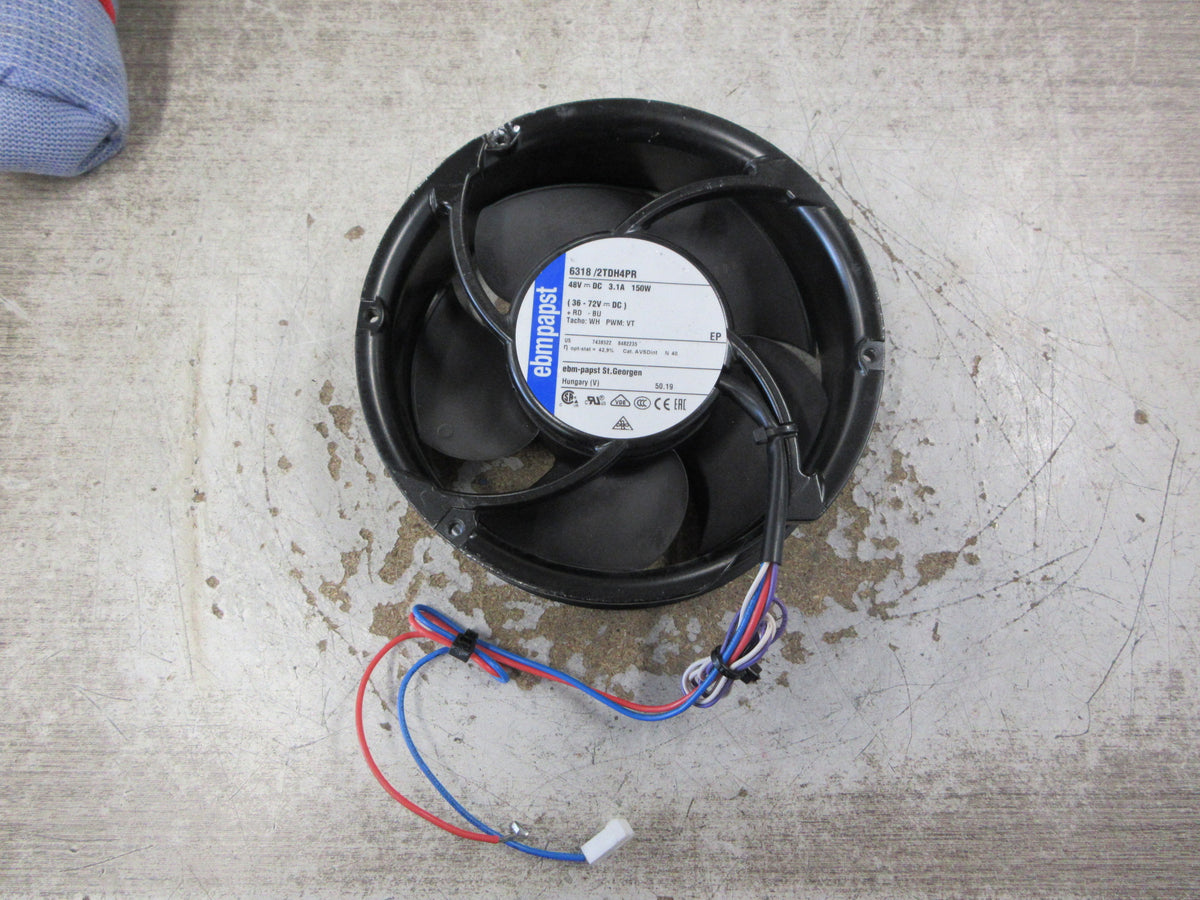 ebmpapst Axial Fan 6318/2TDH4PR 150W 48VDC 3.1A Used