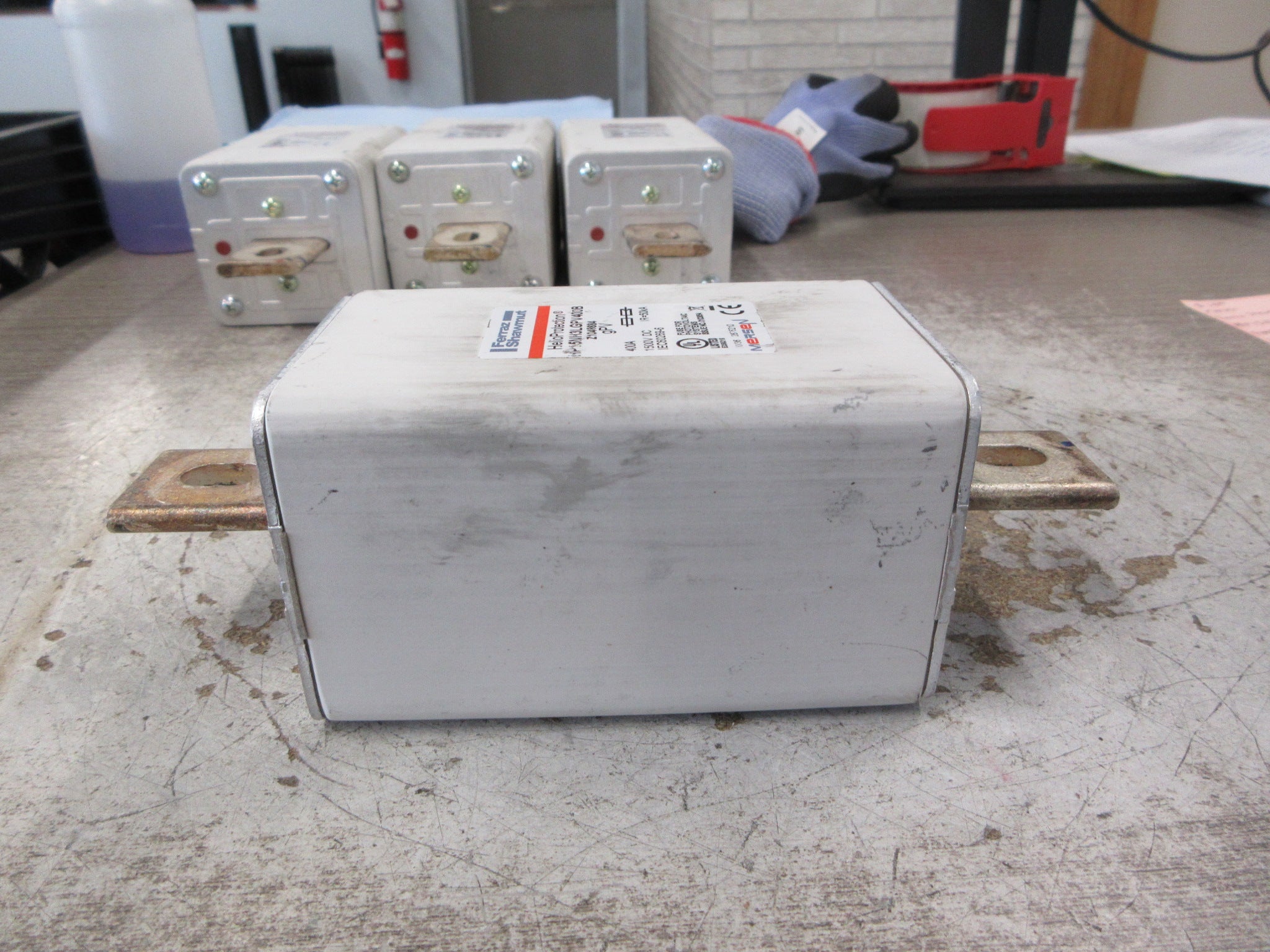Mersen Ferraz Shawmut HelioProtection Fuse HP15NH3LGPV400B 400A 1500VDC Used