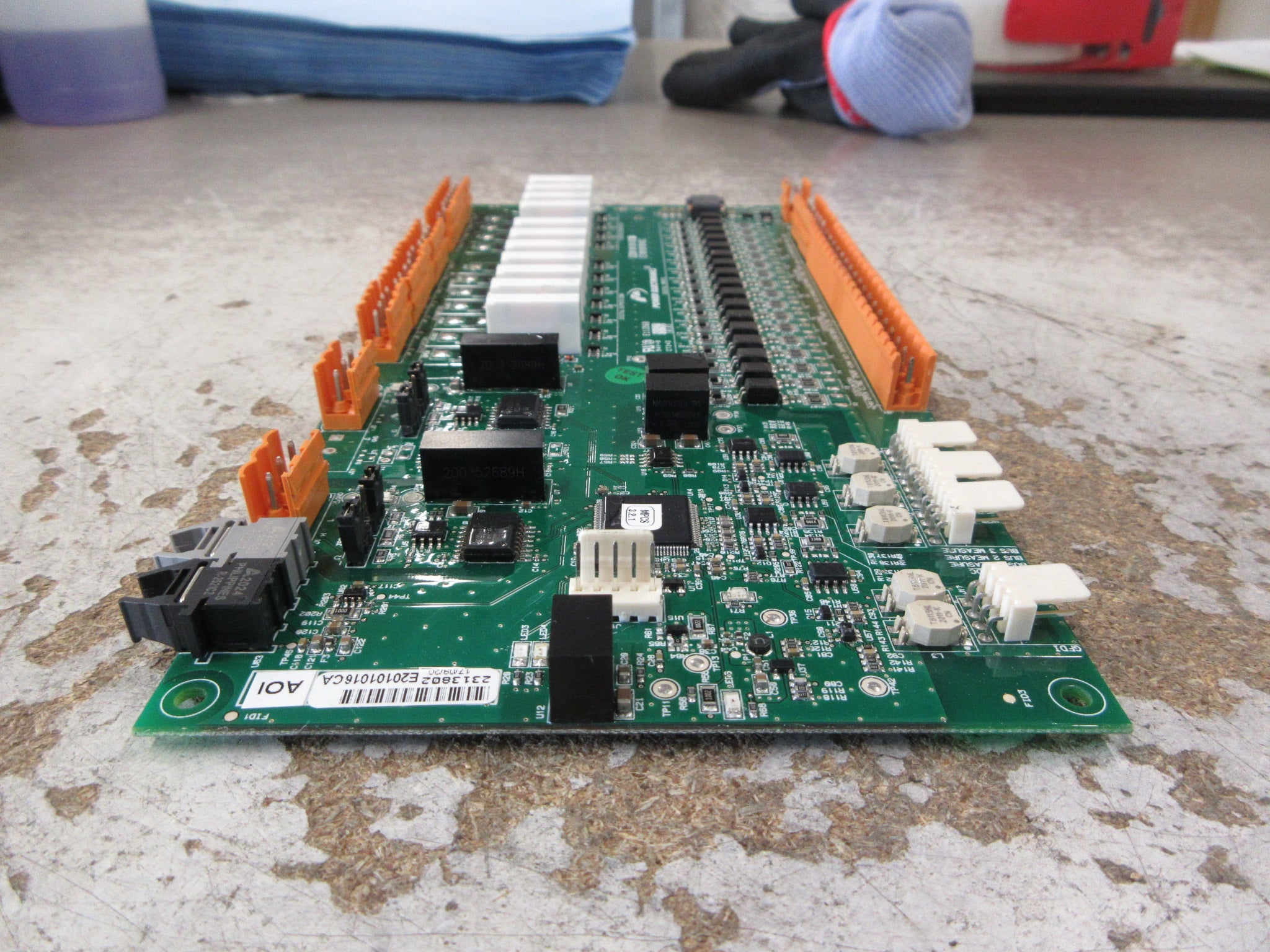 Power Electronics I/O Board E20101016CA Used