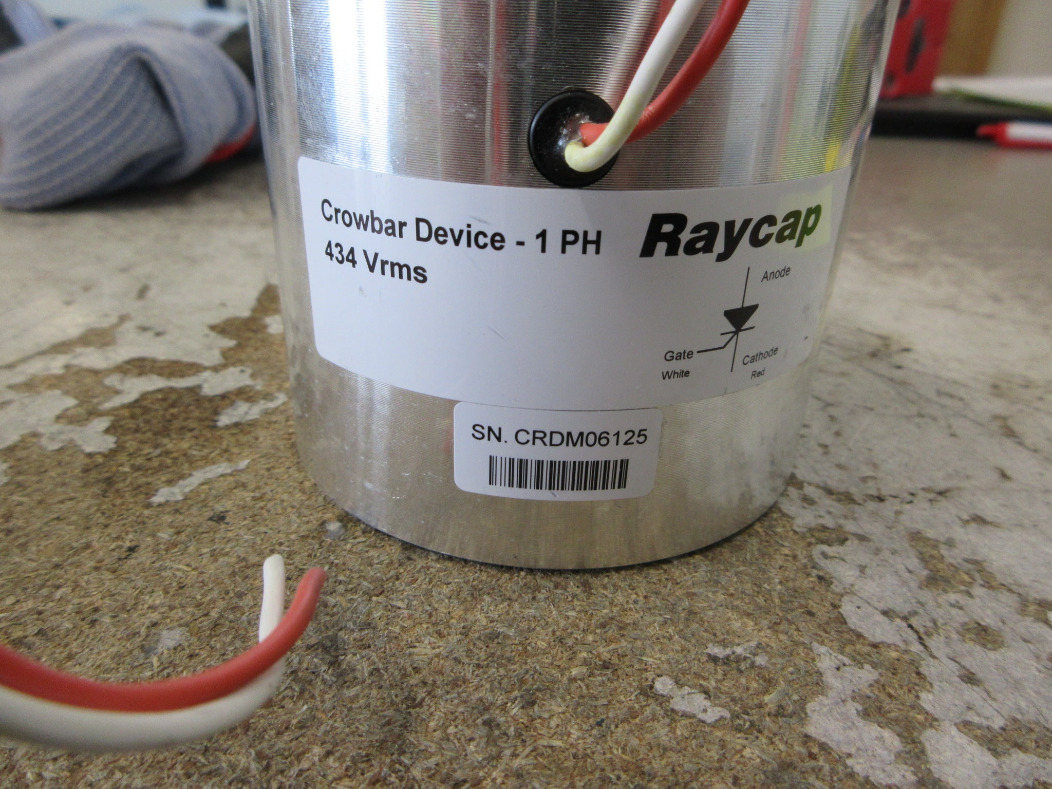 Raycap Crowbar Device CRDM 434V rms 1Ph Used
