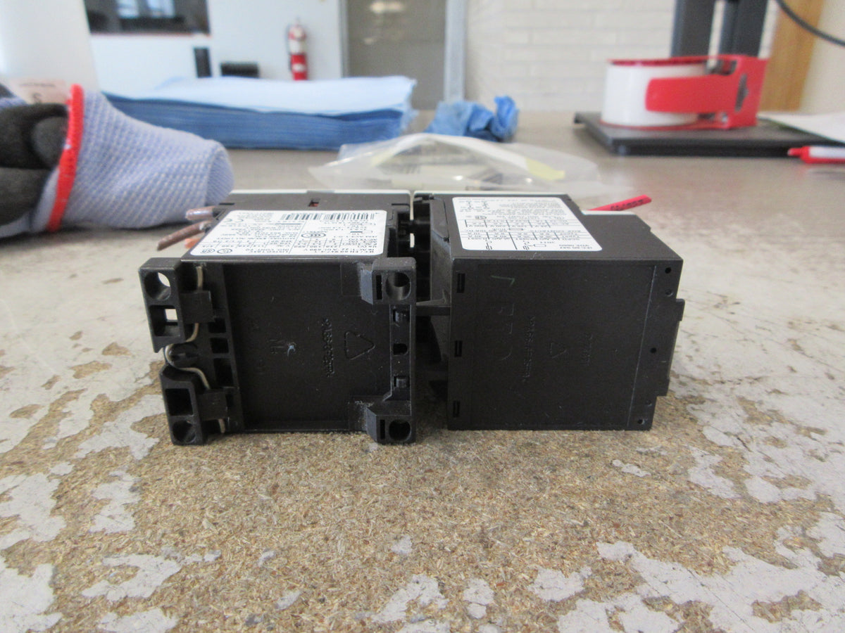 Siemens Starter 3RT1017-1AK61/3RB1015-2NB0 120V Coil Trip: 0.4-1.6A Used