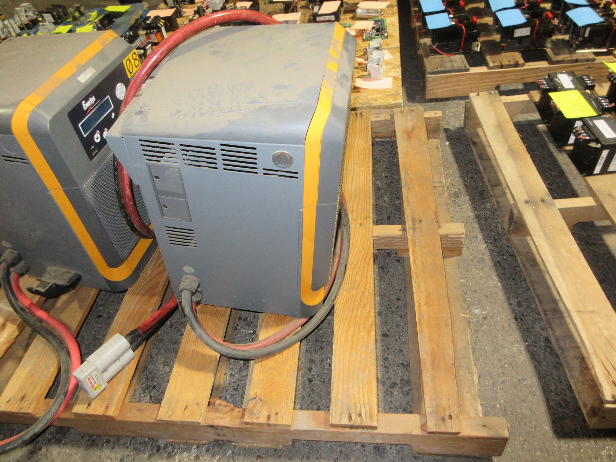 Enersys Battery Charger EI3-IN-4Y 1500AH Input: 480VAC Output: 24/36/48VDC Used