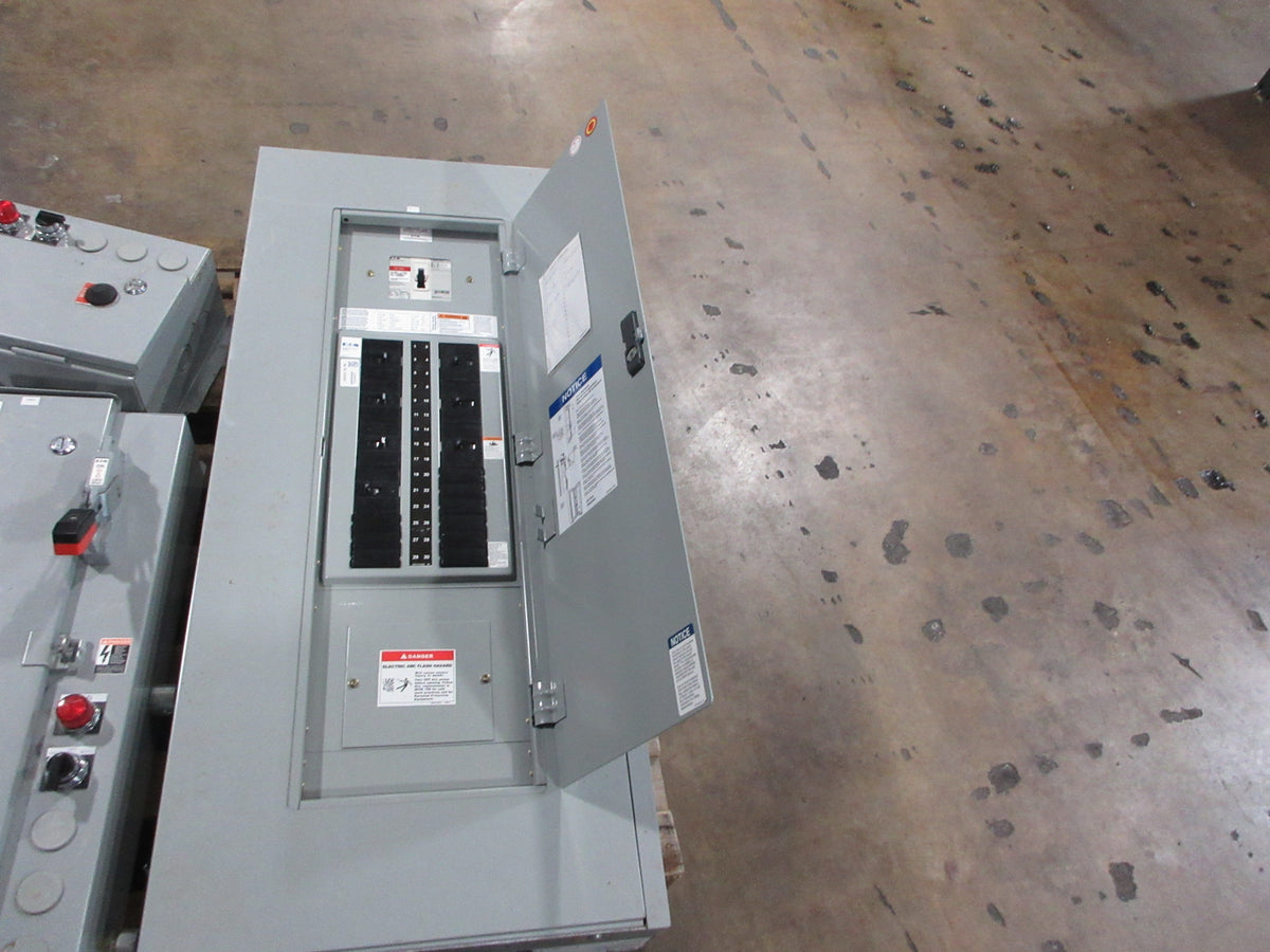Eaton Main Breaker Circuit Breaker Panel PRL2A 100A Main 100A Max Used