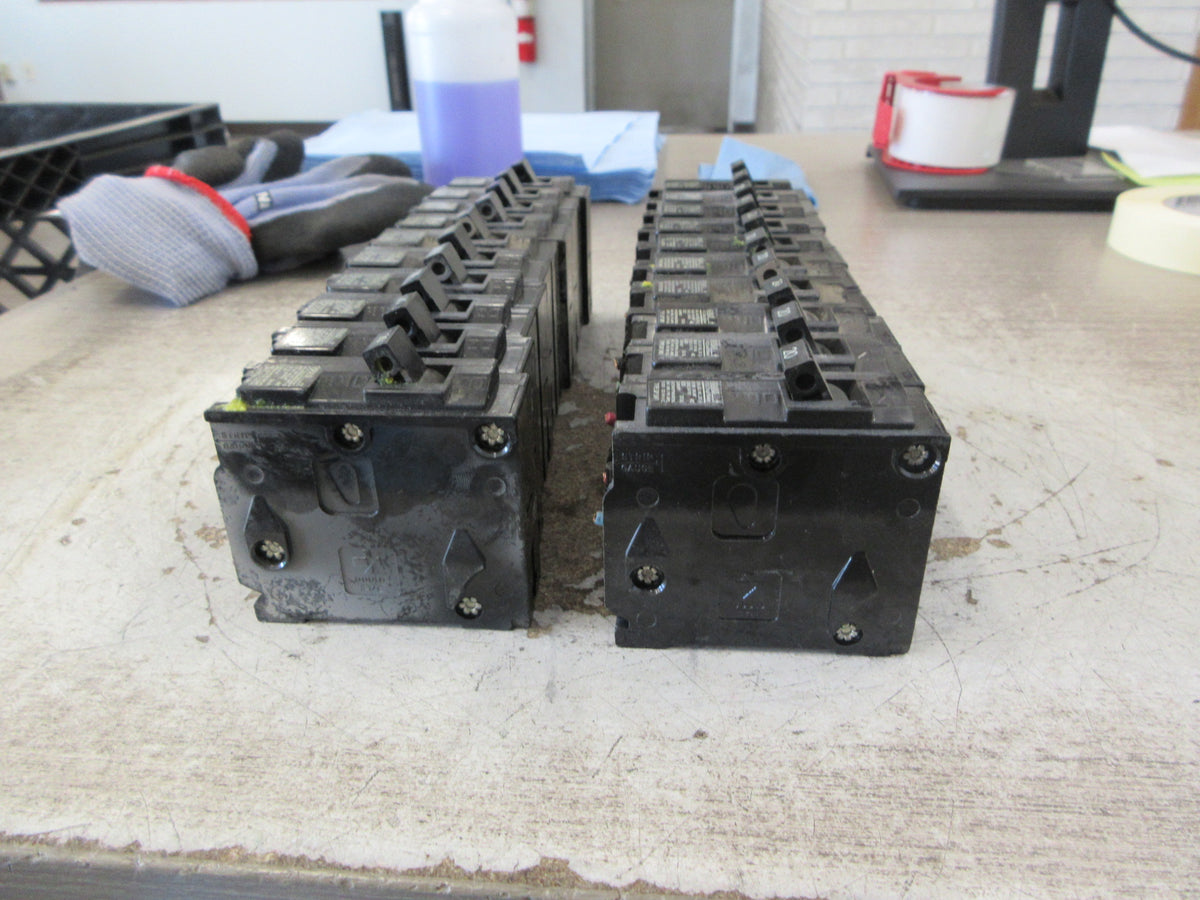 Gould ITE Type QP Clip-On Circuit Breaker Q120 20A 120/240V 1P *Lot of 20* Used