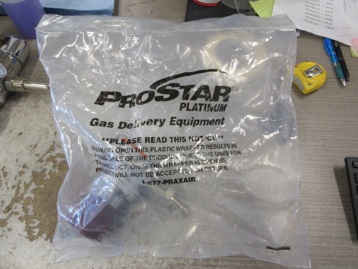 ProStar Platinum Gas Regulator PRS20064001 Range: 0-400 PSI *No Box* New Surplus