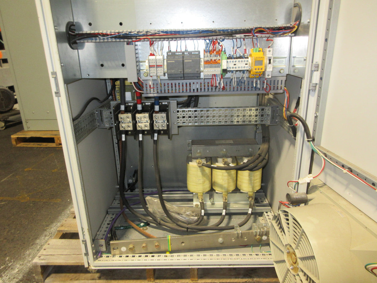 Siemens Enclosed G120 AC Drive 6SL3224-OBE37-5UA0 125HP Used