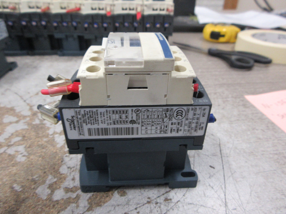 Telemecanique Contactor LC1 D09 24V Coil 25A Used