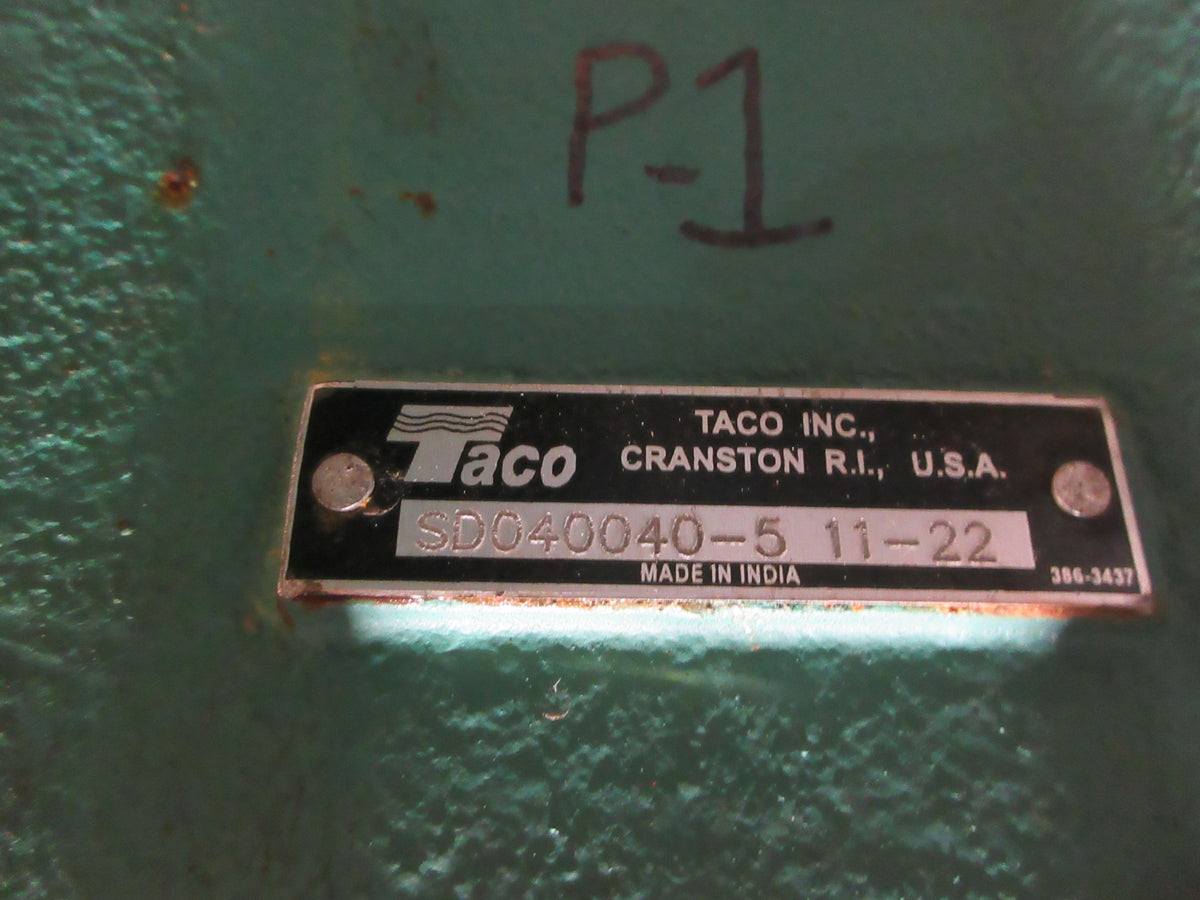 Taco Suction Diffuser SD040040-5 Used
