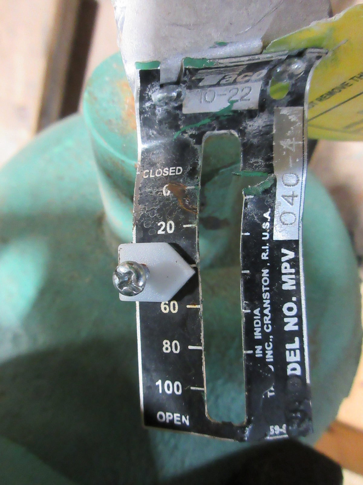 Taco Multi-Purpose Valve MPV 040-4 Used