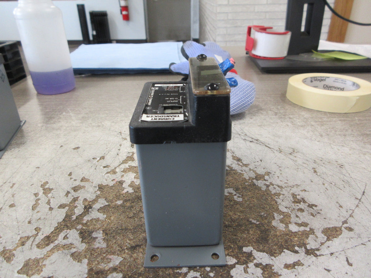 Square D Current Transformer CLE-202001 Input: 0-5A AC Output: 0-1mA DC Used