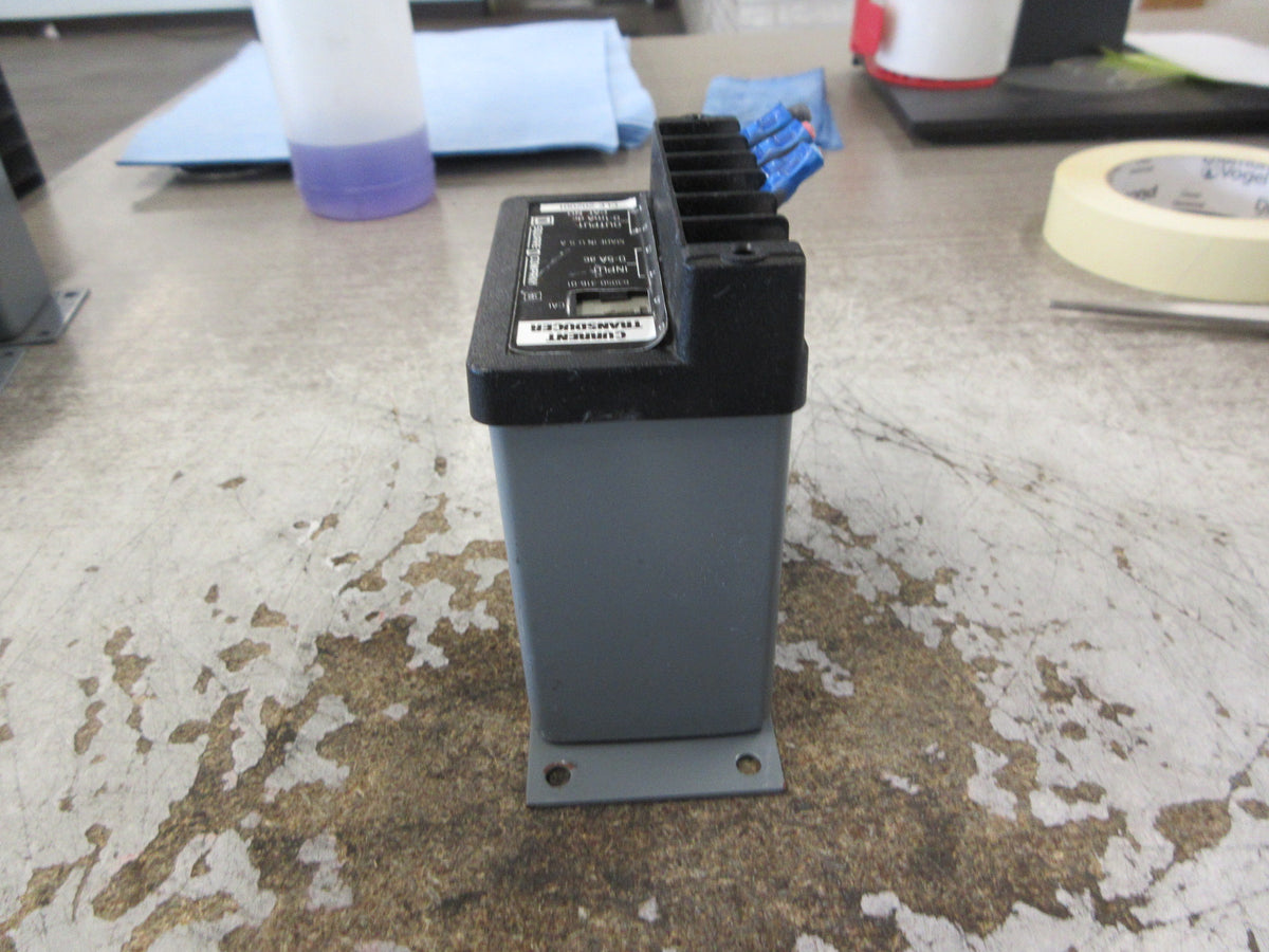 Square D Current Transformer CLE-202001 Input: 0-5A AC Output: 0-1mA DC Used
